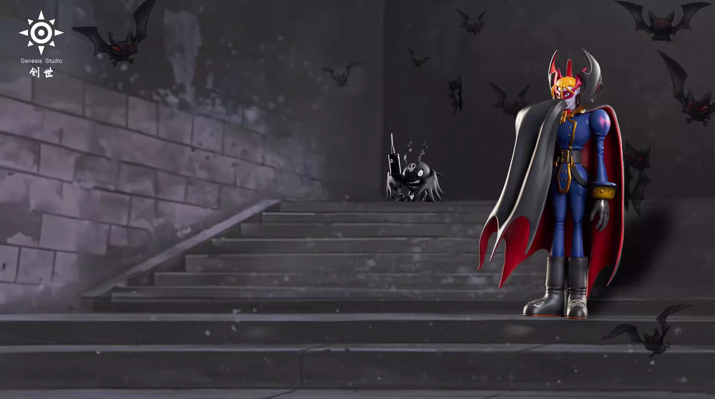 【Pre-sale】Vamdemon & Pico Devimon-Digimon Adventure-Genesis Studio