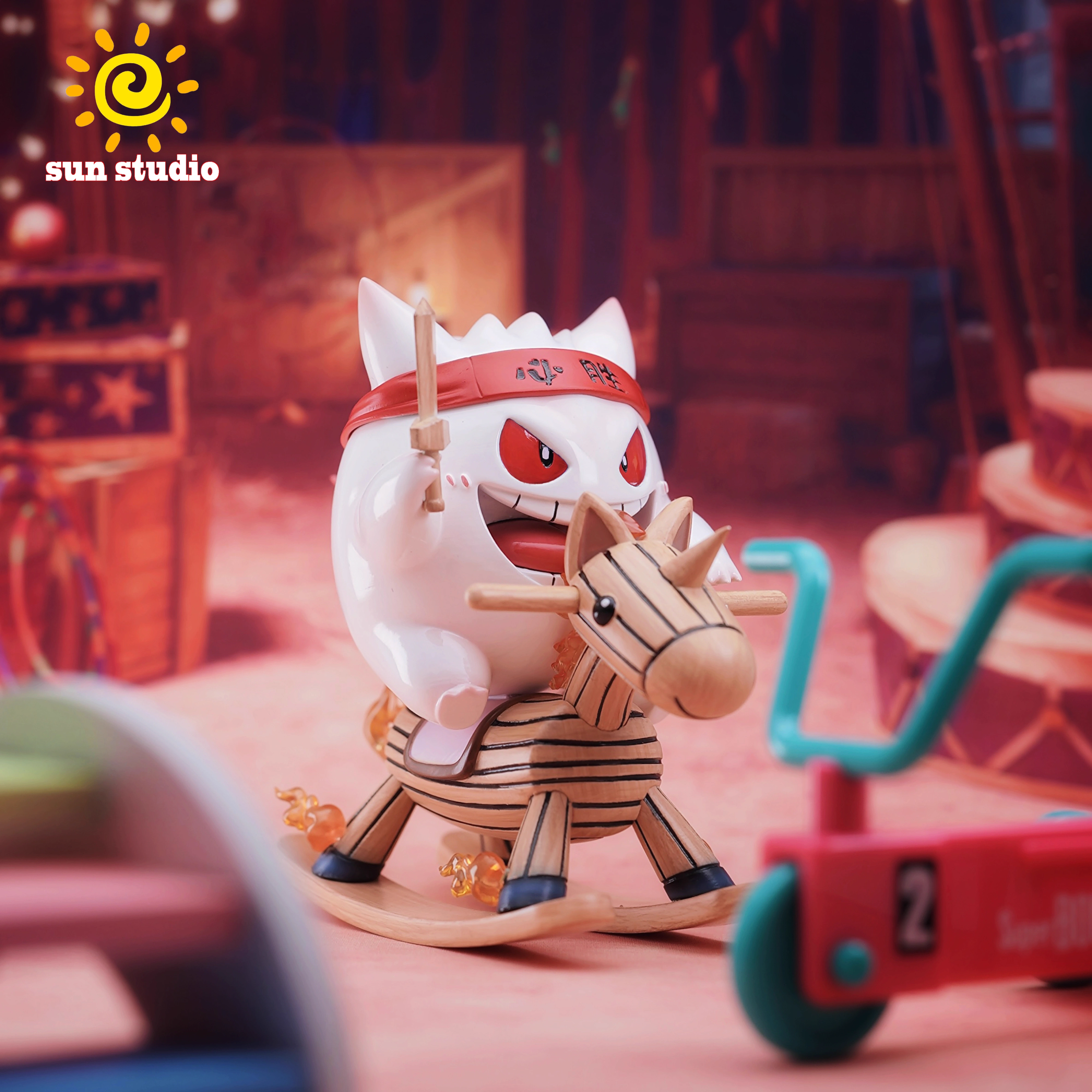 【Pre-sale】Rocking Horse Gengar-Pokemon-SUN Studio