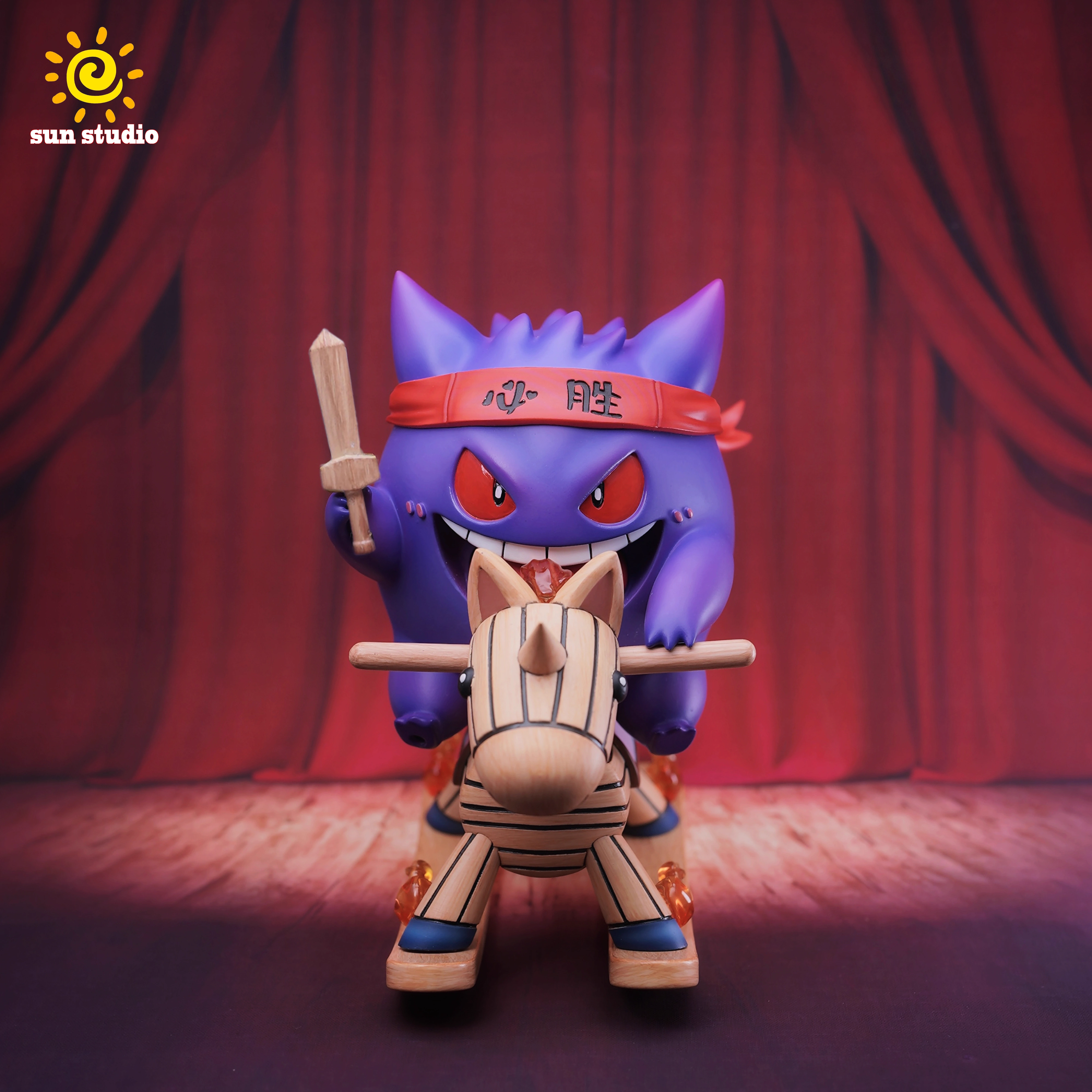 【Pre-sale】Rocking Horse Gengar-Pokemon-SUN Studio