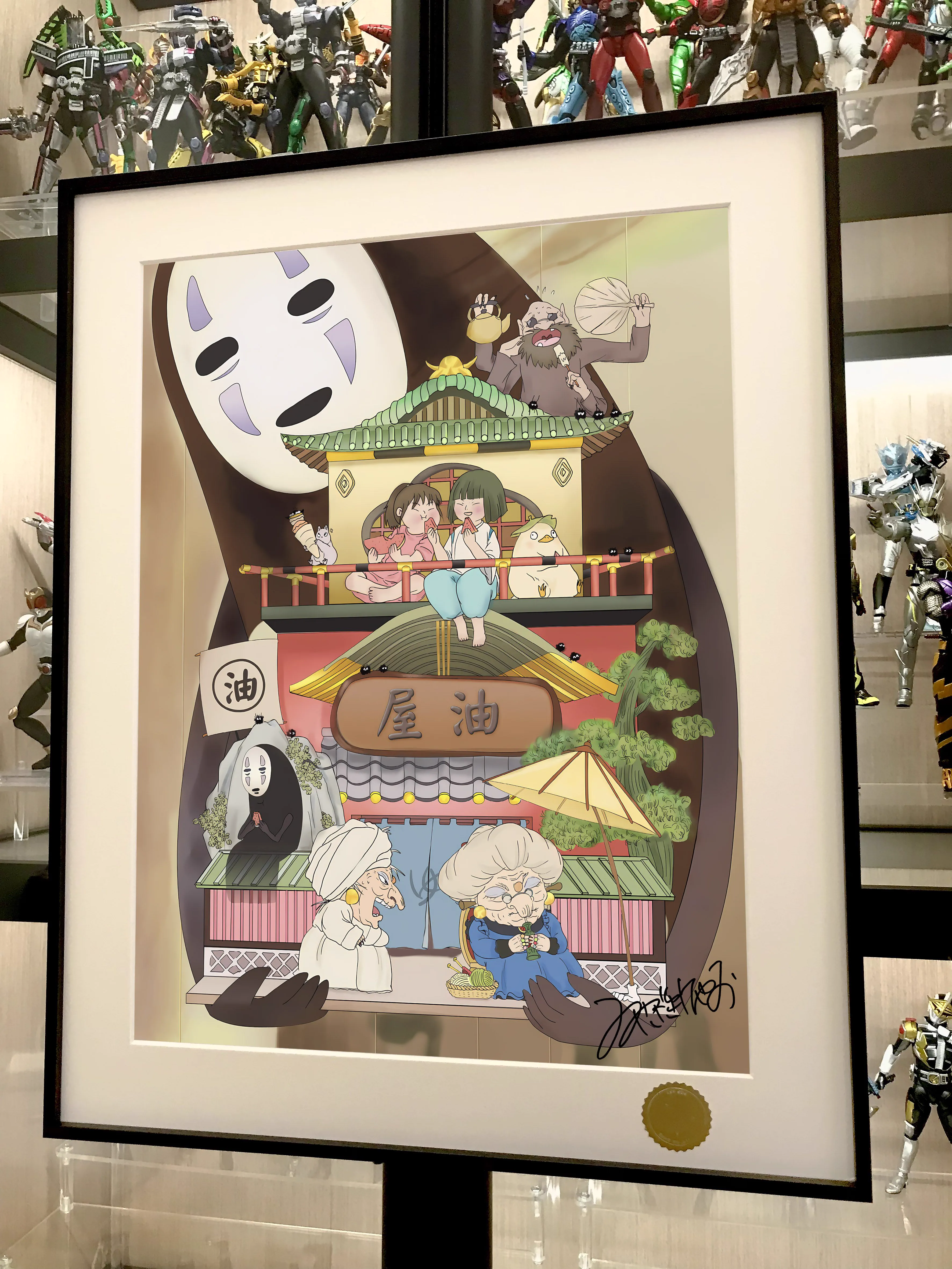 【Pre-sale】Decorative Painting of Spirited Away-Studio Ghibli-XingKong Studio