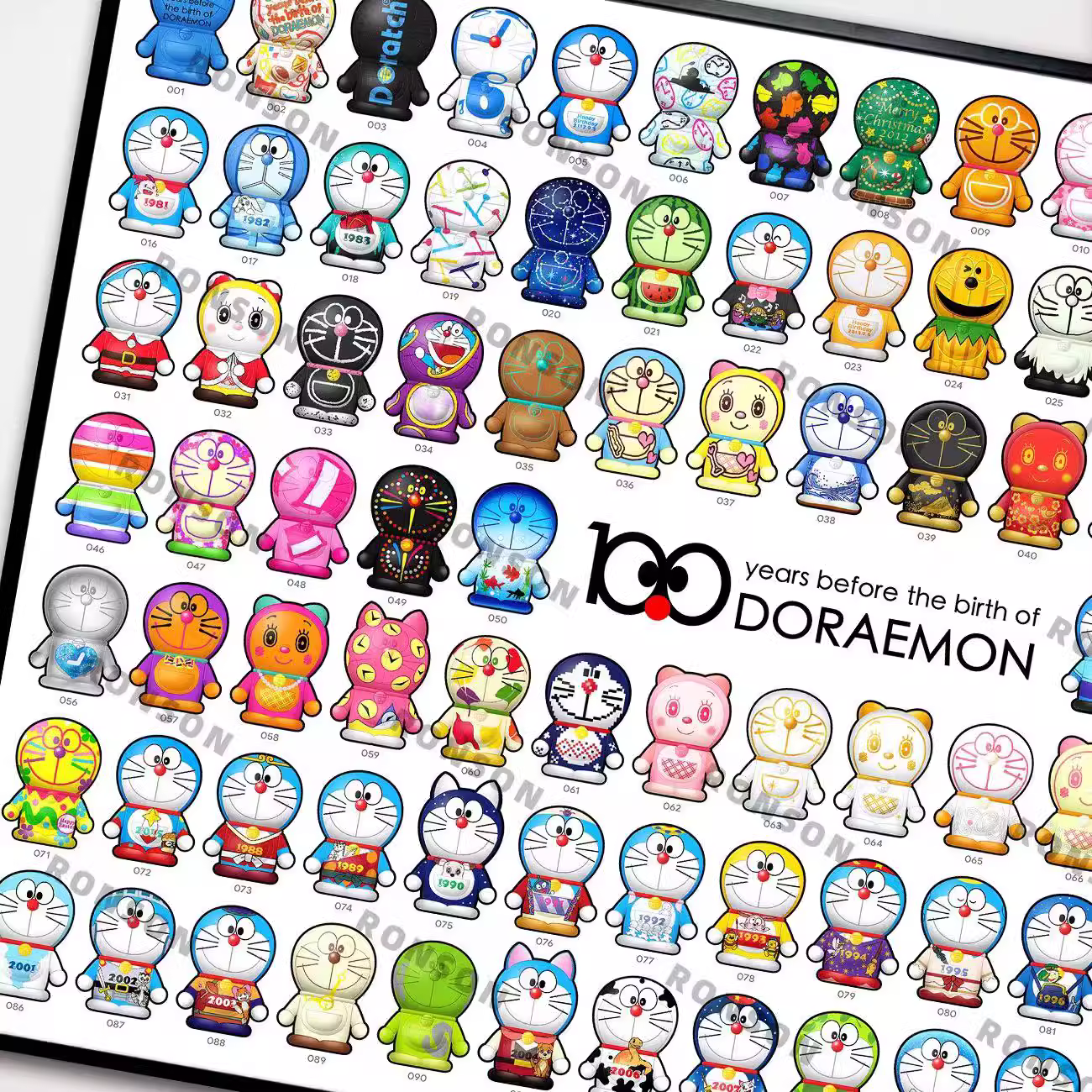 【Pre-sale】Decorative Painting of Doraemon-Mystical Art Studio