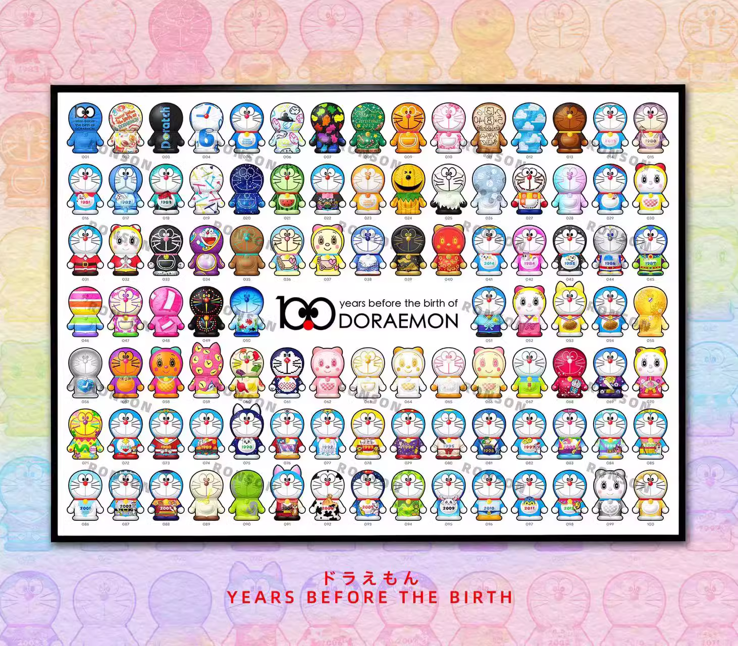 【Pre-sale】Decorative Painting of Doraemon-Mystical Art Studio