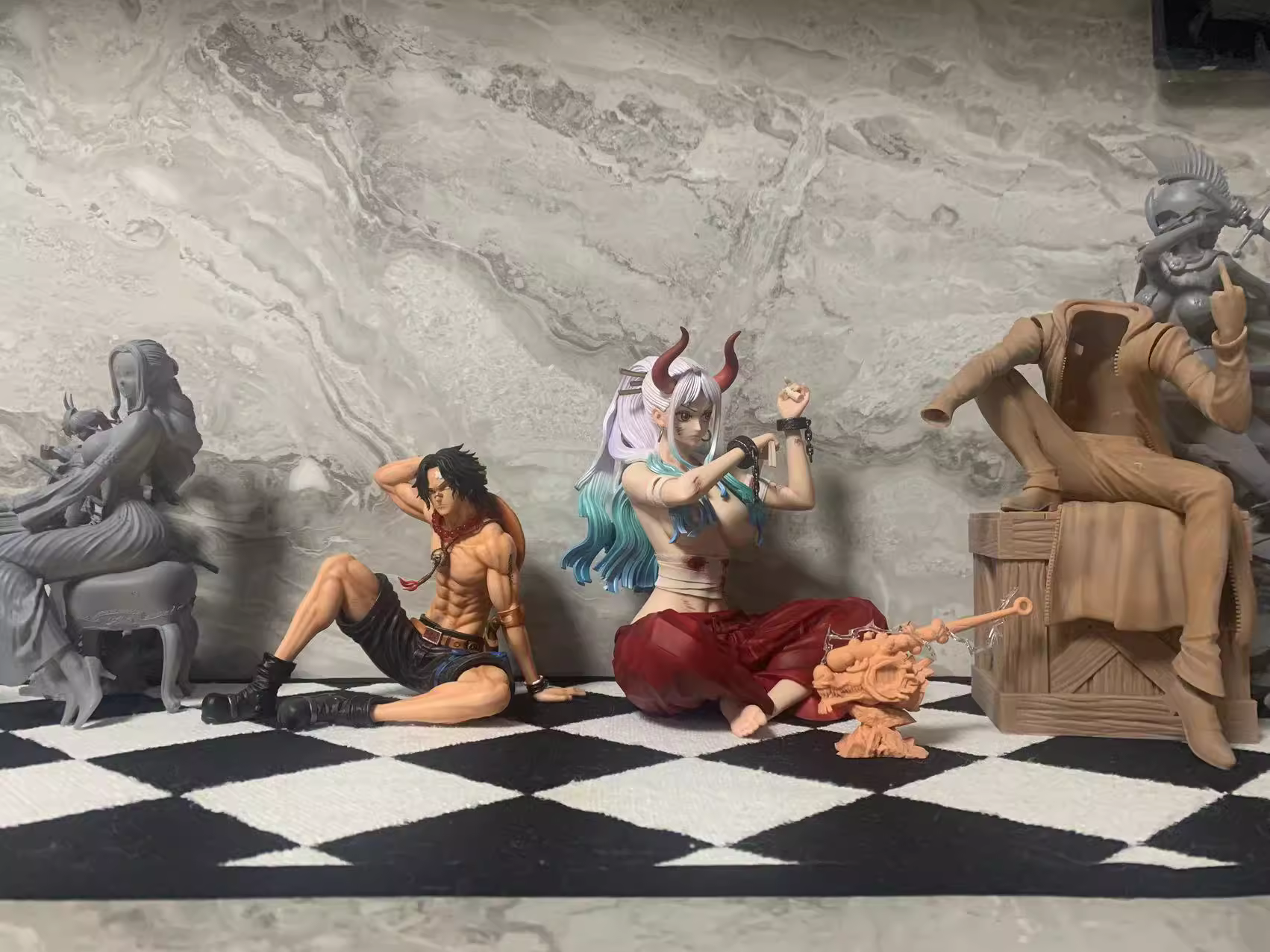 【In stock】Injured Ace-One Piece-HINAMI Studio