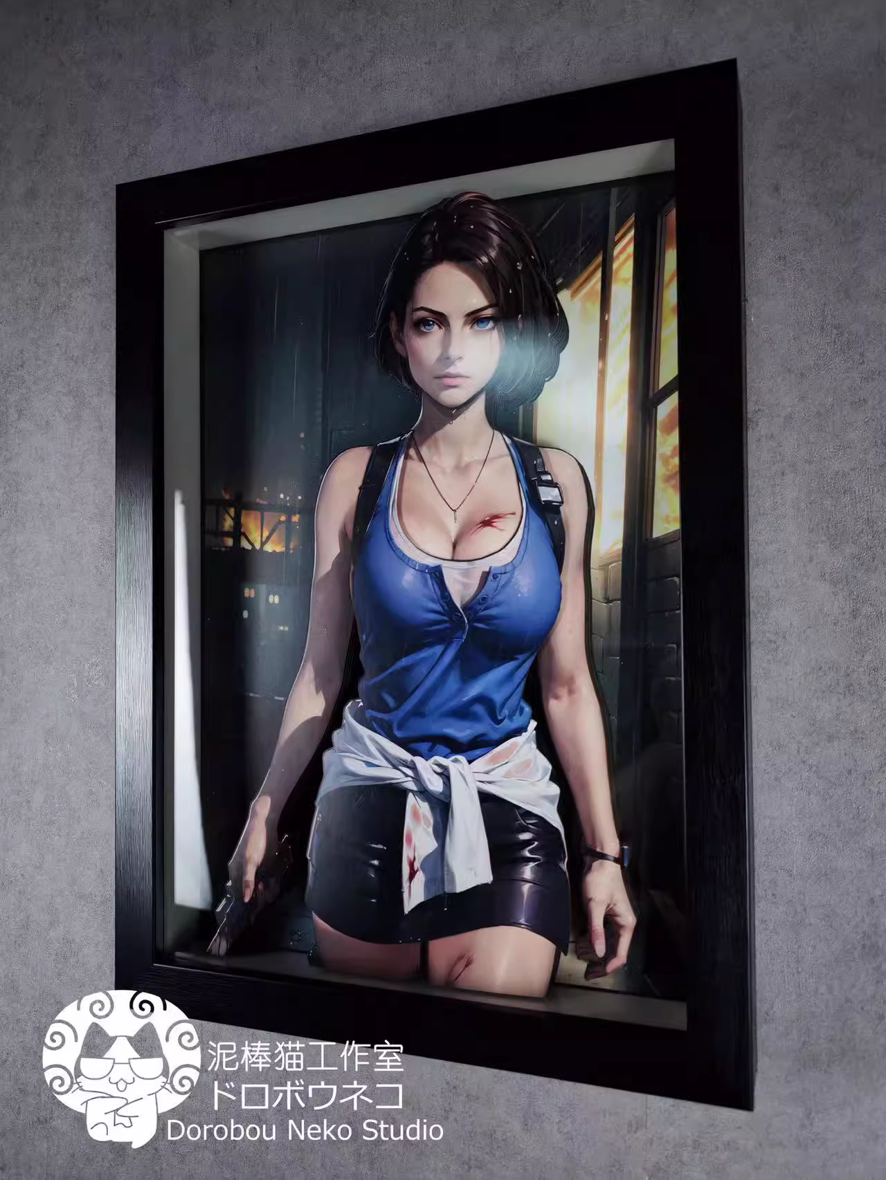 【In stock】DSMG-046 Decorative Painting of Jill Valentine-Resident Evil-Dorobou Neko Studio