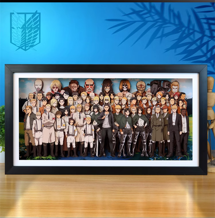 【In stock】Decorative Painting of Whole Characters-Attack on Titan-KALA HOME