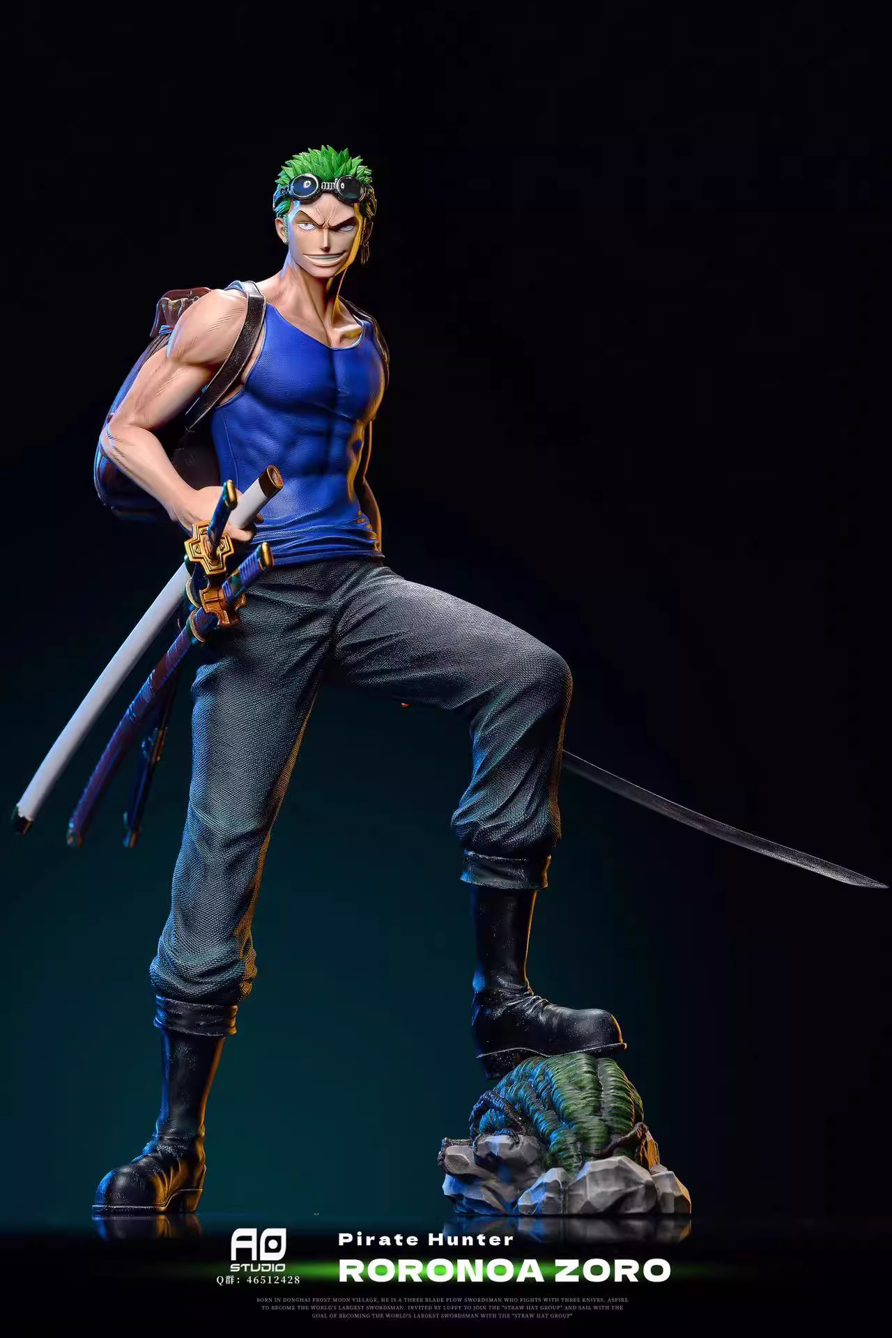 【Sold out no more】POP / 1/6 Scale Pirate Hunter Zoro-AO Studio