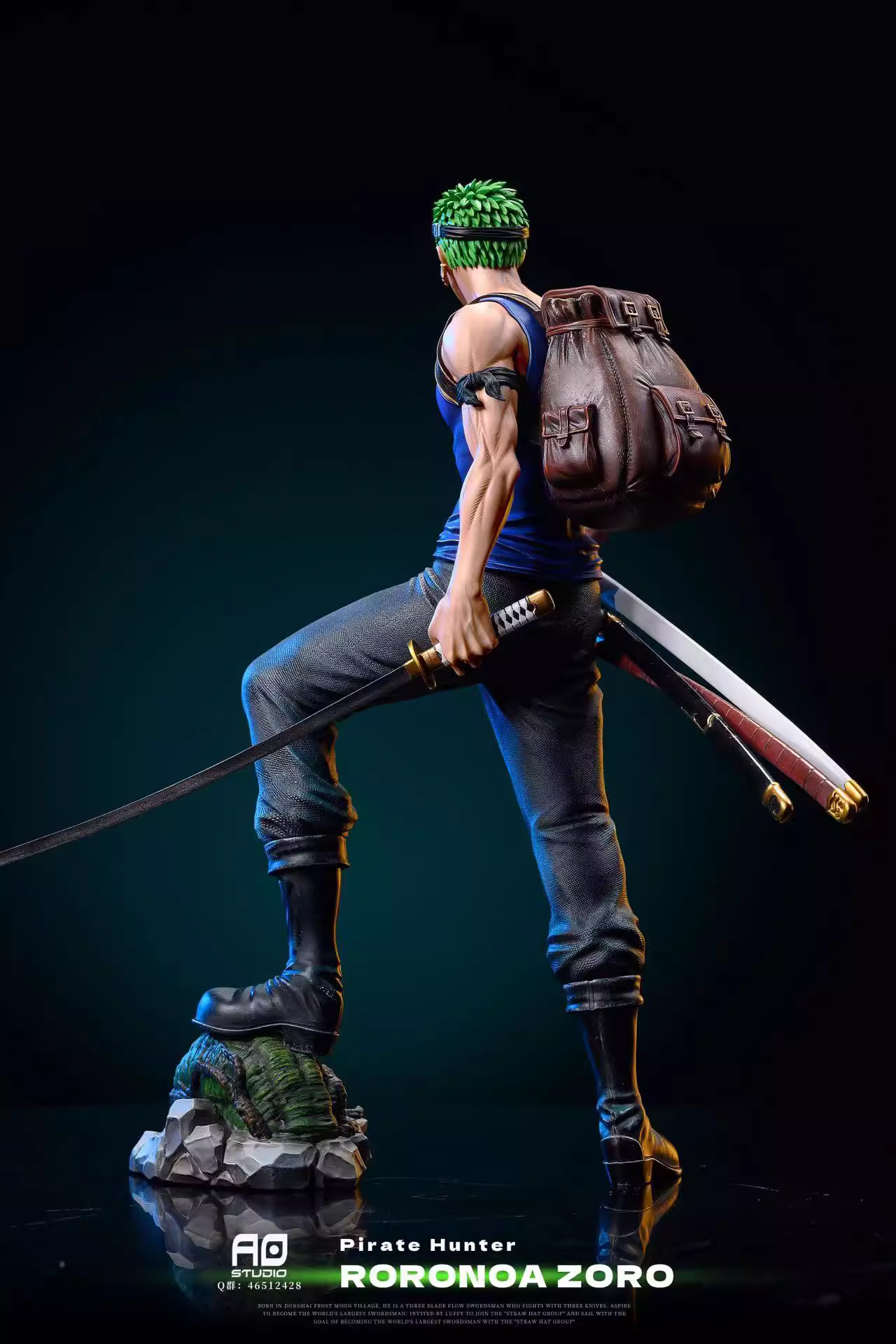 【Sold out no more】POP / 1/6 Scale Pirate Hunter Zoro-AO Studio