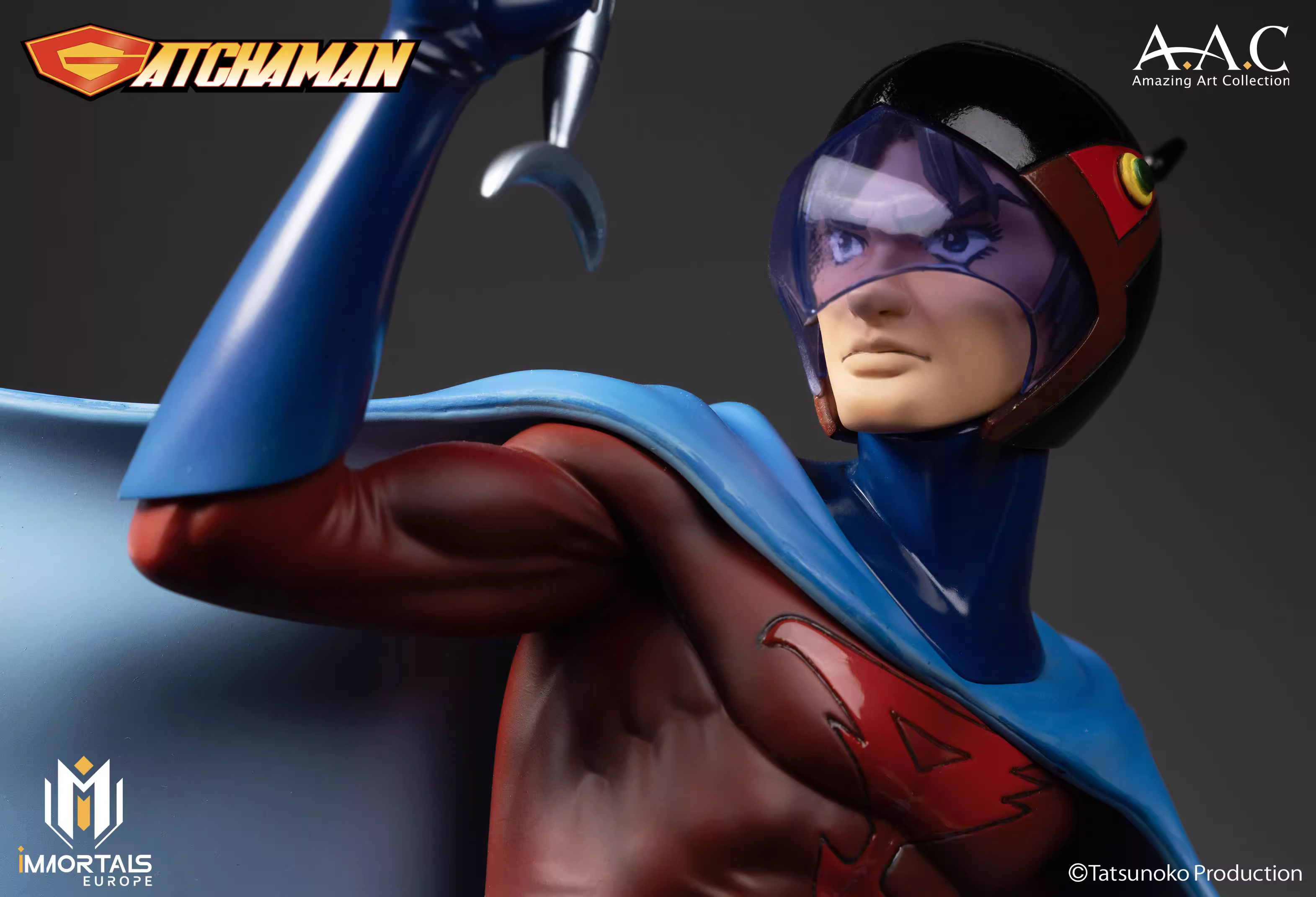 【Pre-sale】1/7 Scale A.A.C Series Blue Cloak Joe-Kagaku Ninja-Tai Gatchaman-IMMORTALS EUROPE Studio