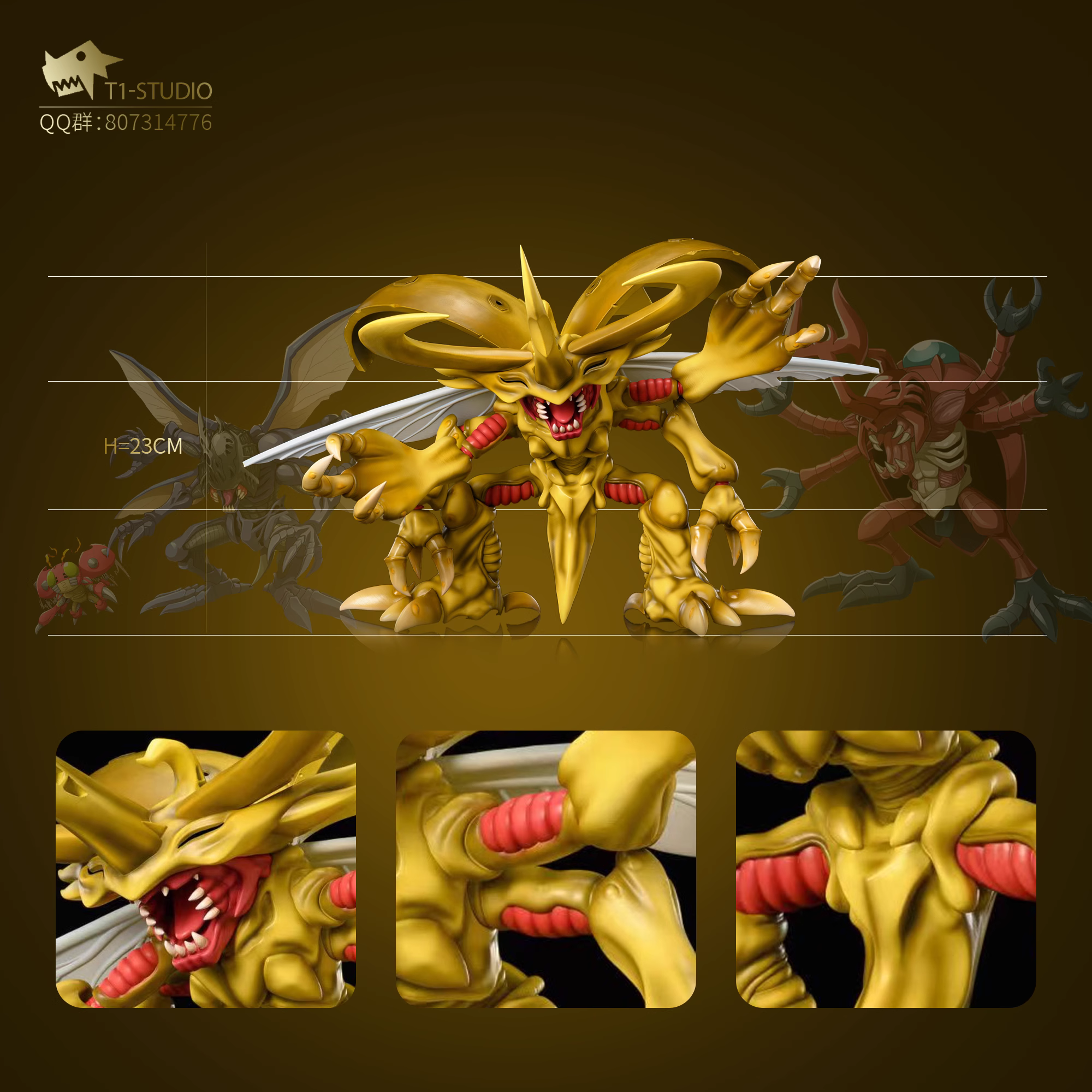 【Pre-sale】Herakle Kabuterimon-Digimon Adventure-T1 Studio