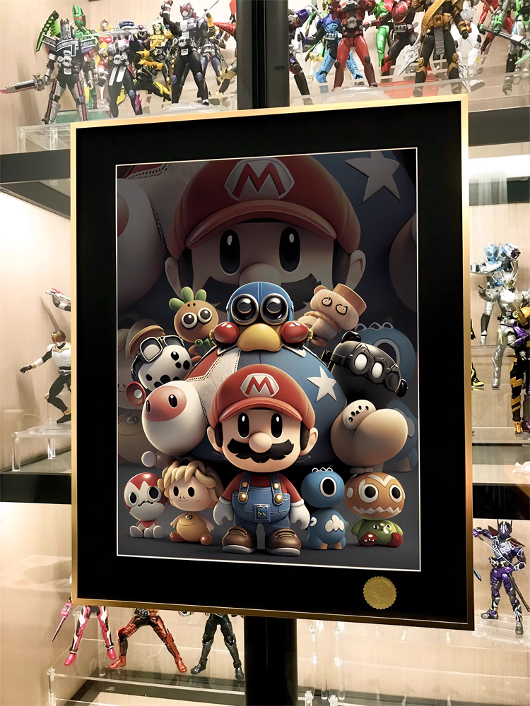 【Pre-sale】Decorative Painting of Mario-Super Mario Bros.-XingKong Studio