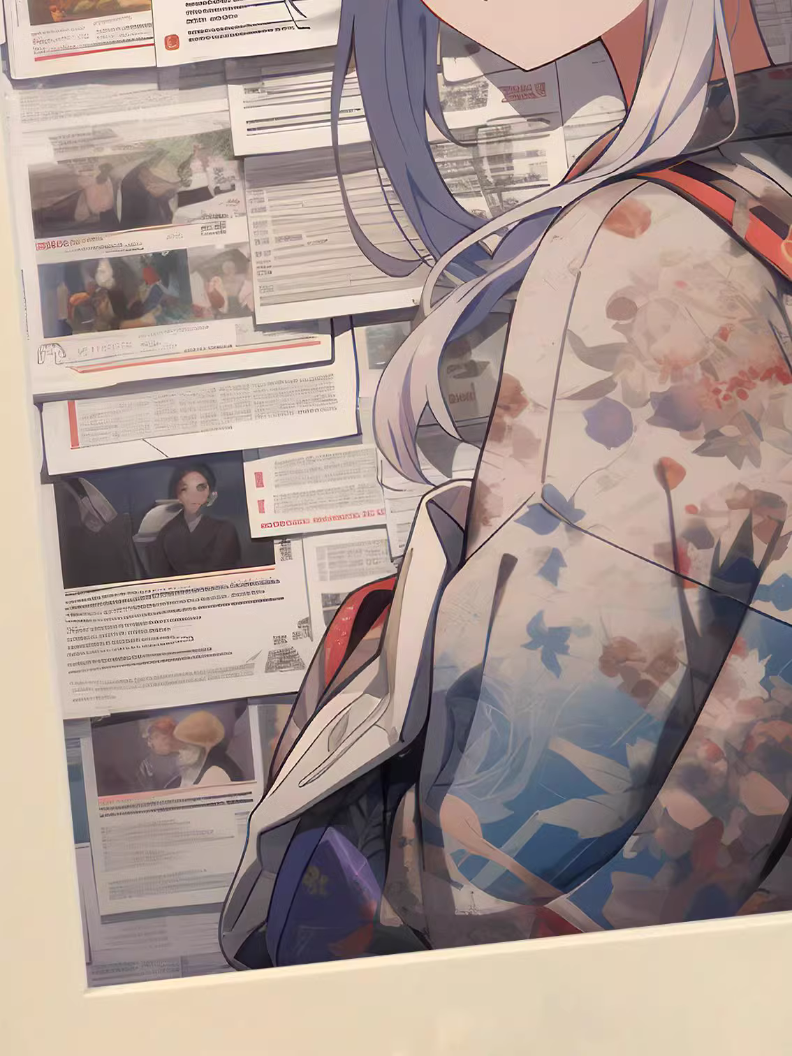 【Pre-sale】Decorative Painting of Kamisato Ayaka-Genshin Impact-XingKong Studio