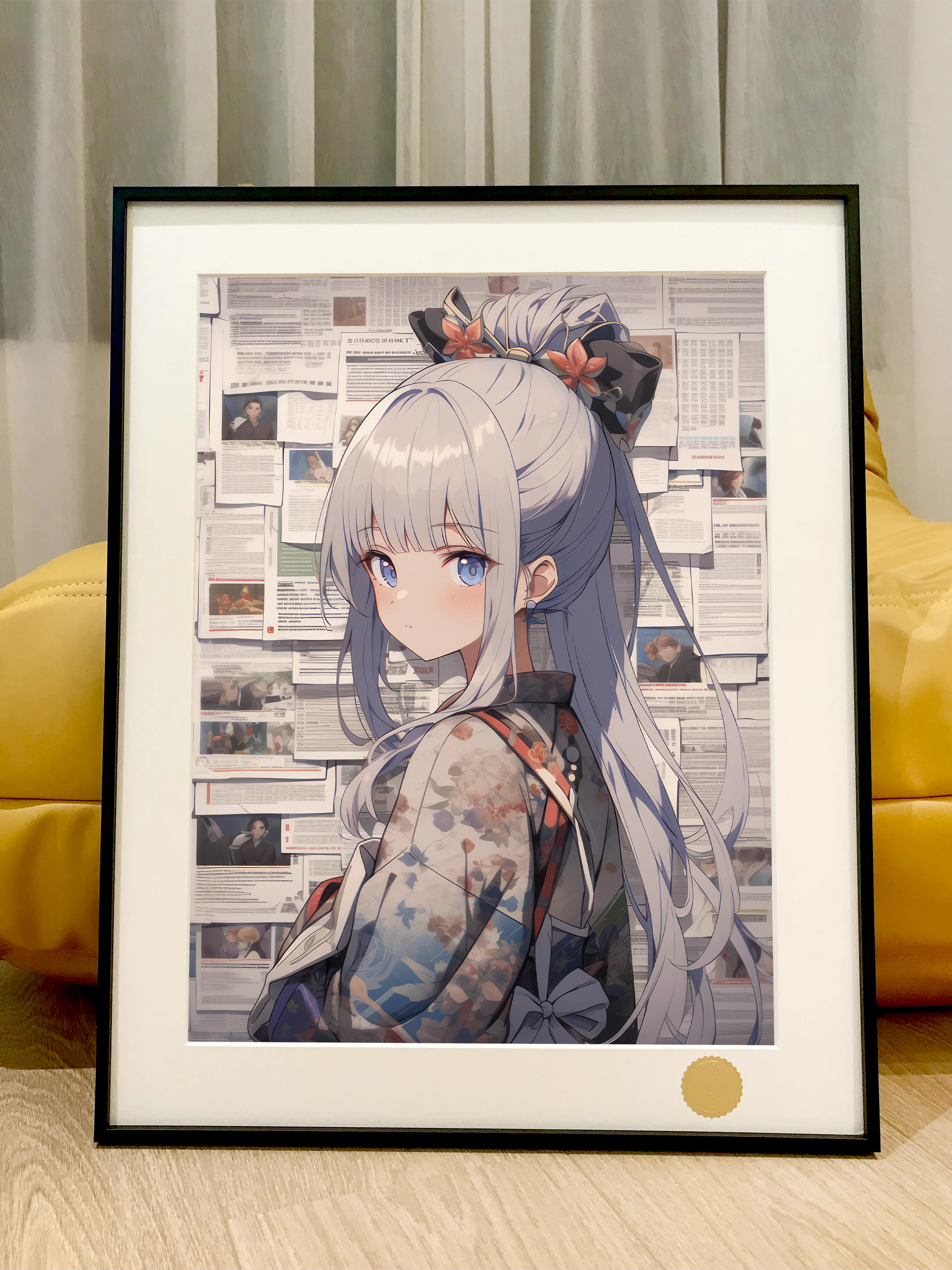 【Pre-sale】Decorative Painting of Kamisato Ayaka-Genshin Impact-XingKong Studio