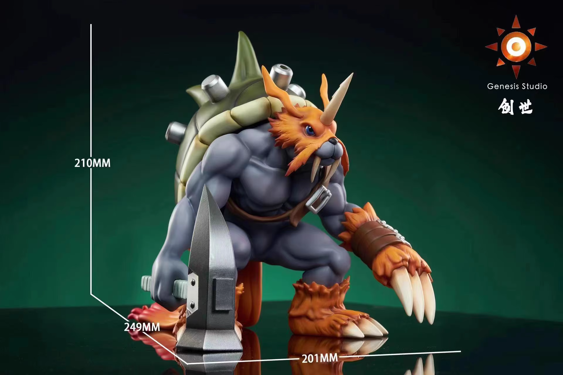 【Pre-sale】Zudomon-Digimon Adventure-Genesis Studio