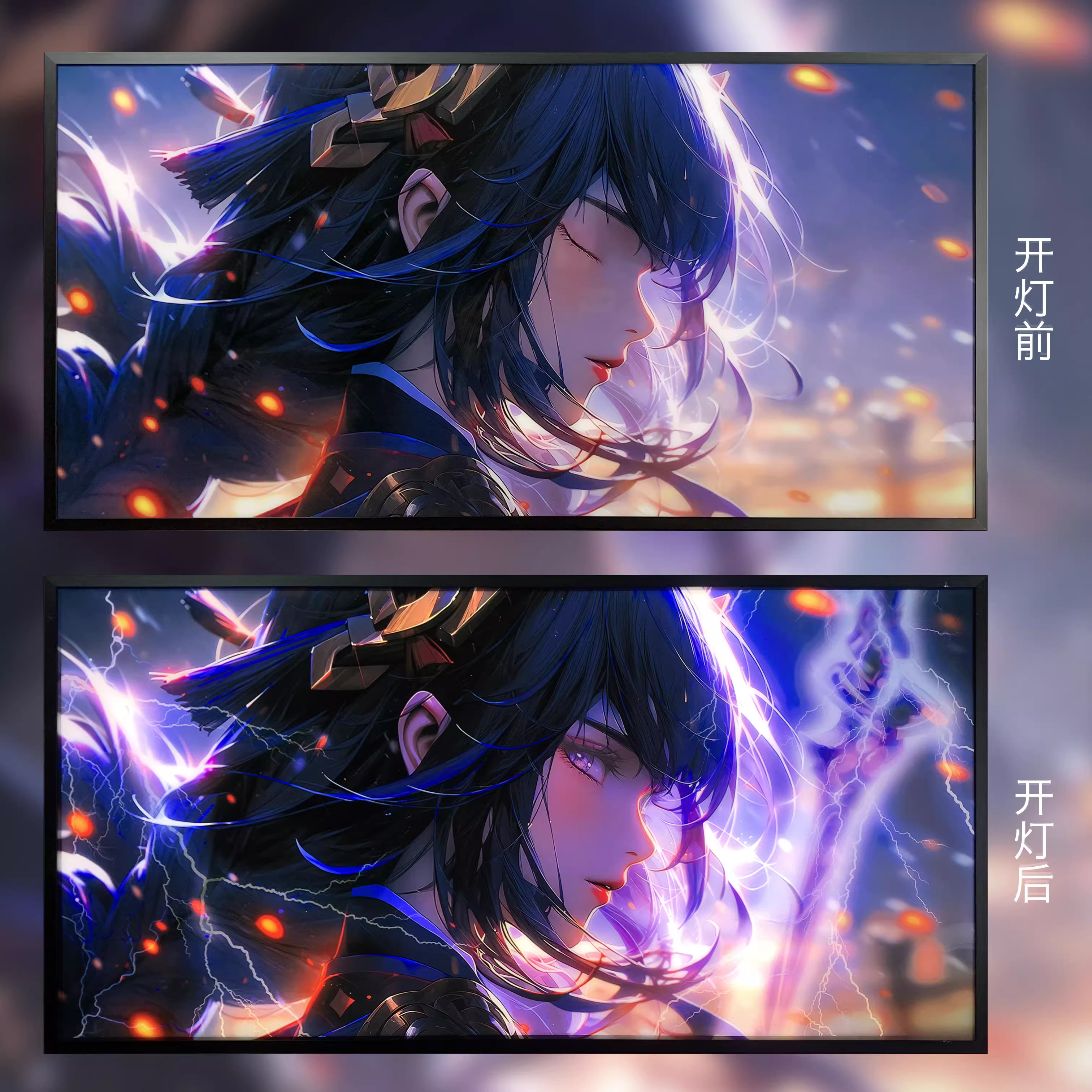 【In stock】Decorative Painting of Raiden Shogun-Genshin Impact-MOMO Studio