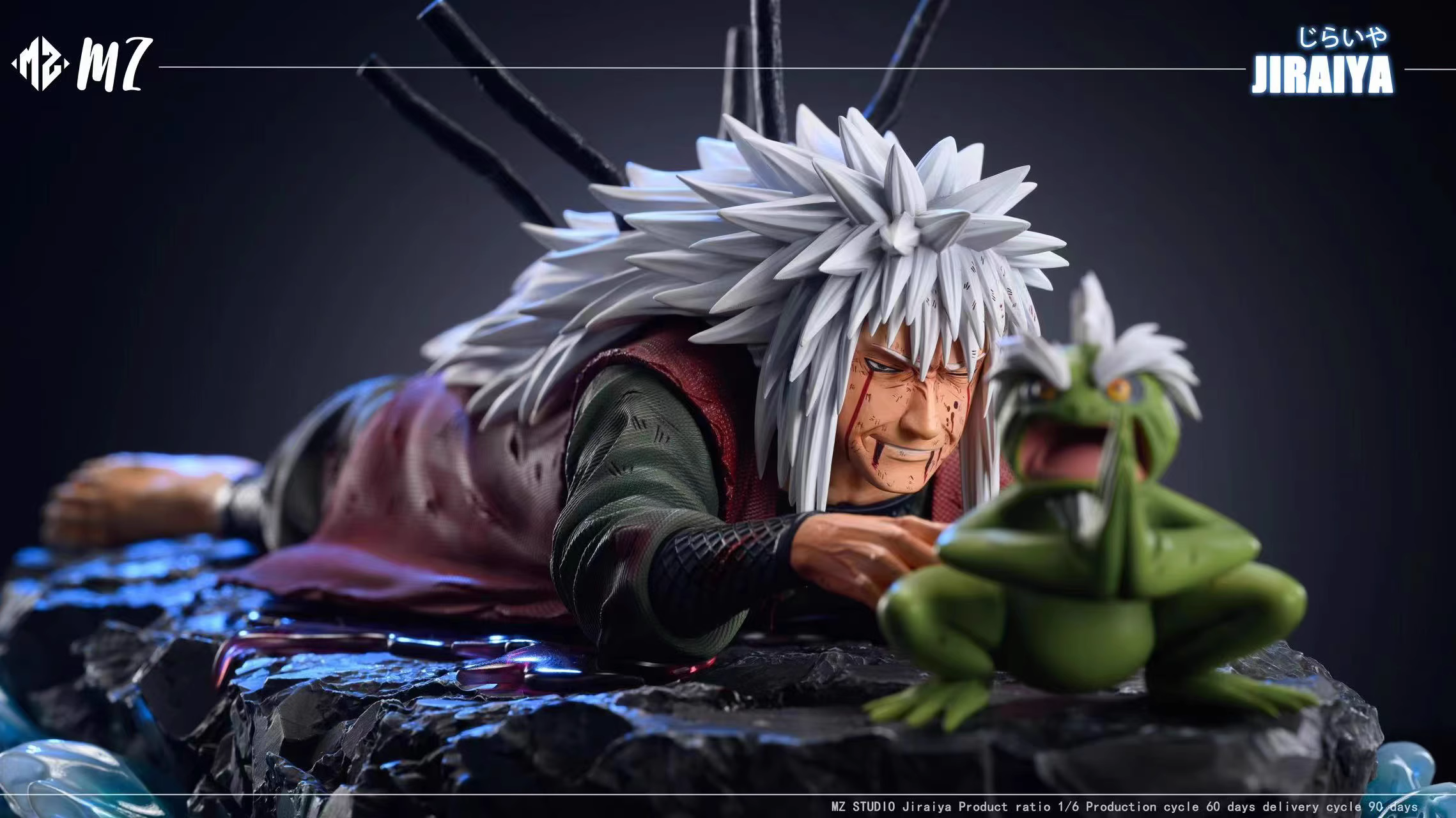 【Sold out】1/6 Scale Death of Jiraiya-MZ Studio