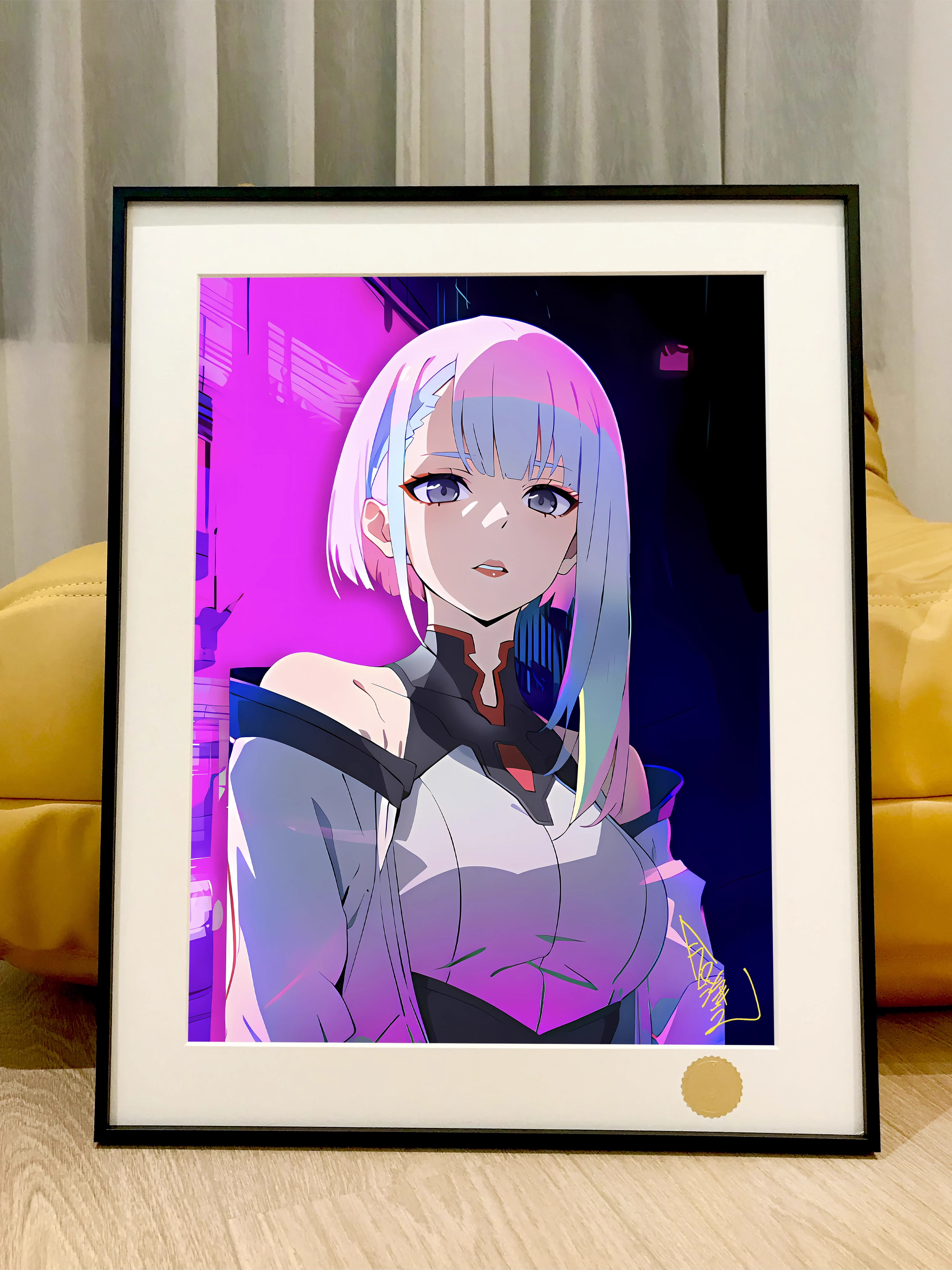 【Pre-sale】Decorative Painting of Lucy-CYBERPUNK EDGERUNNERS-XingKong Studio