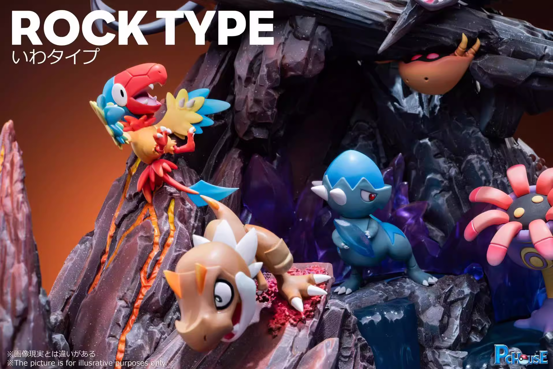 【Pre-sale】Rock type-Pokemon-PCHouse Studio