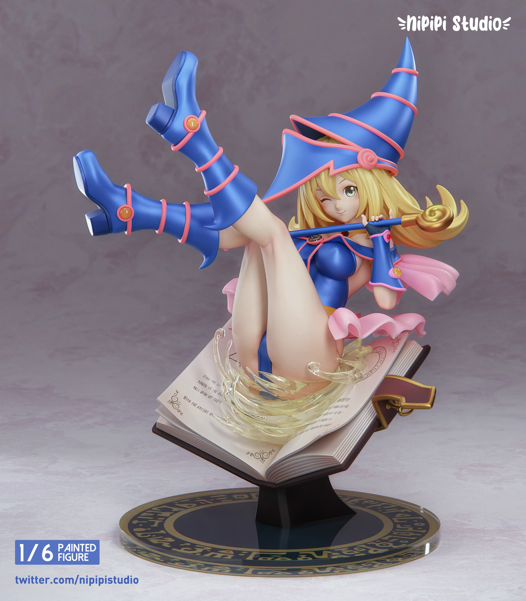 【Pre-sale closed】1/6 Scale Black Magician Girl-Duel Monster-NiPiPi Studio