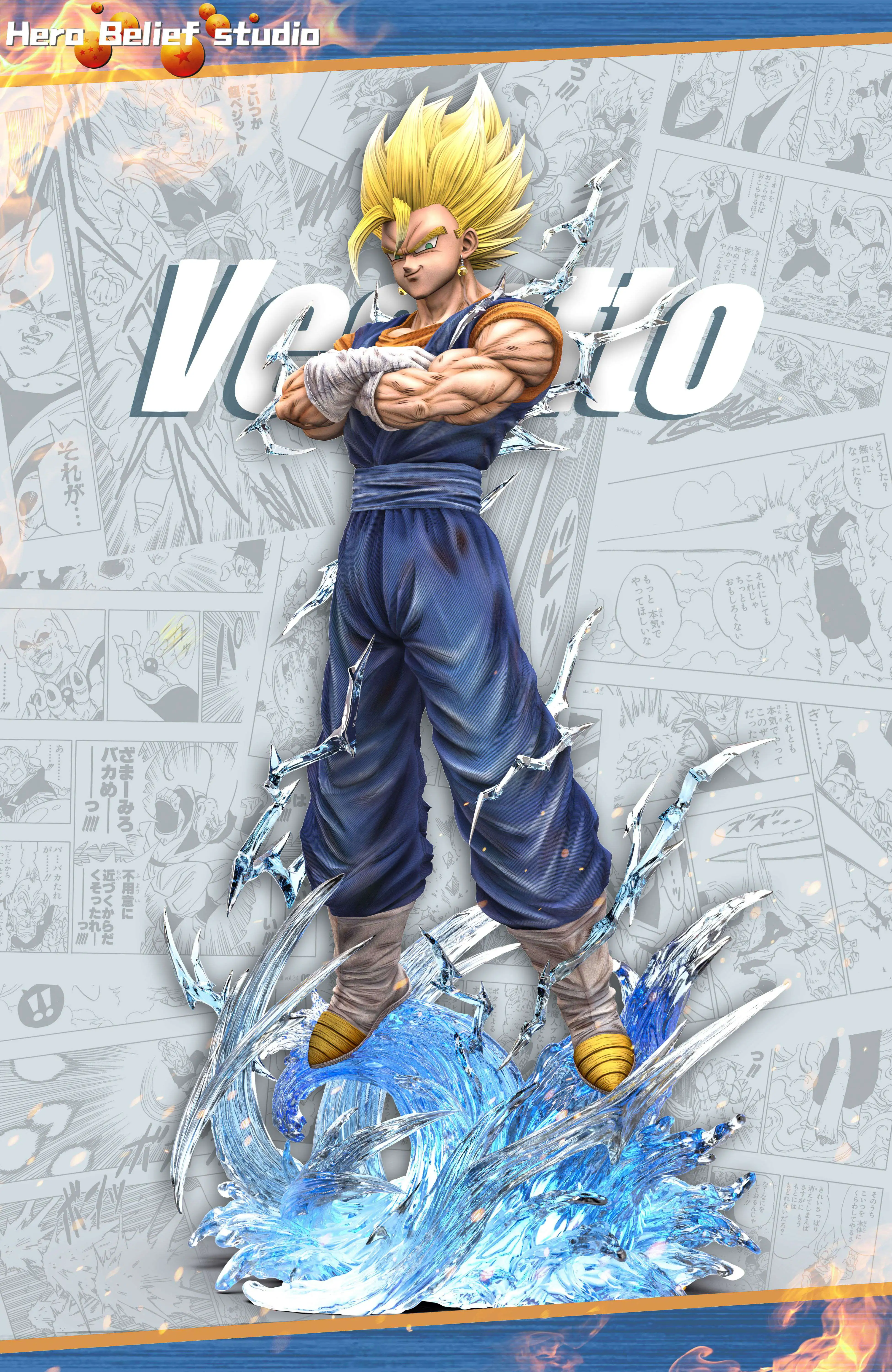 【Pre-sale】1/4 & 1/6 Scale Vegetto-Hero Belief Studio