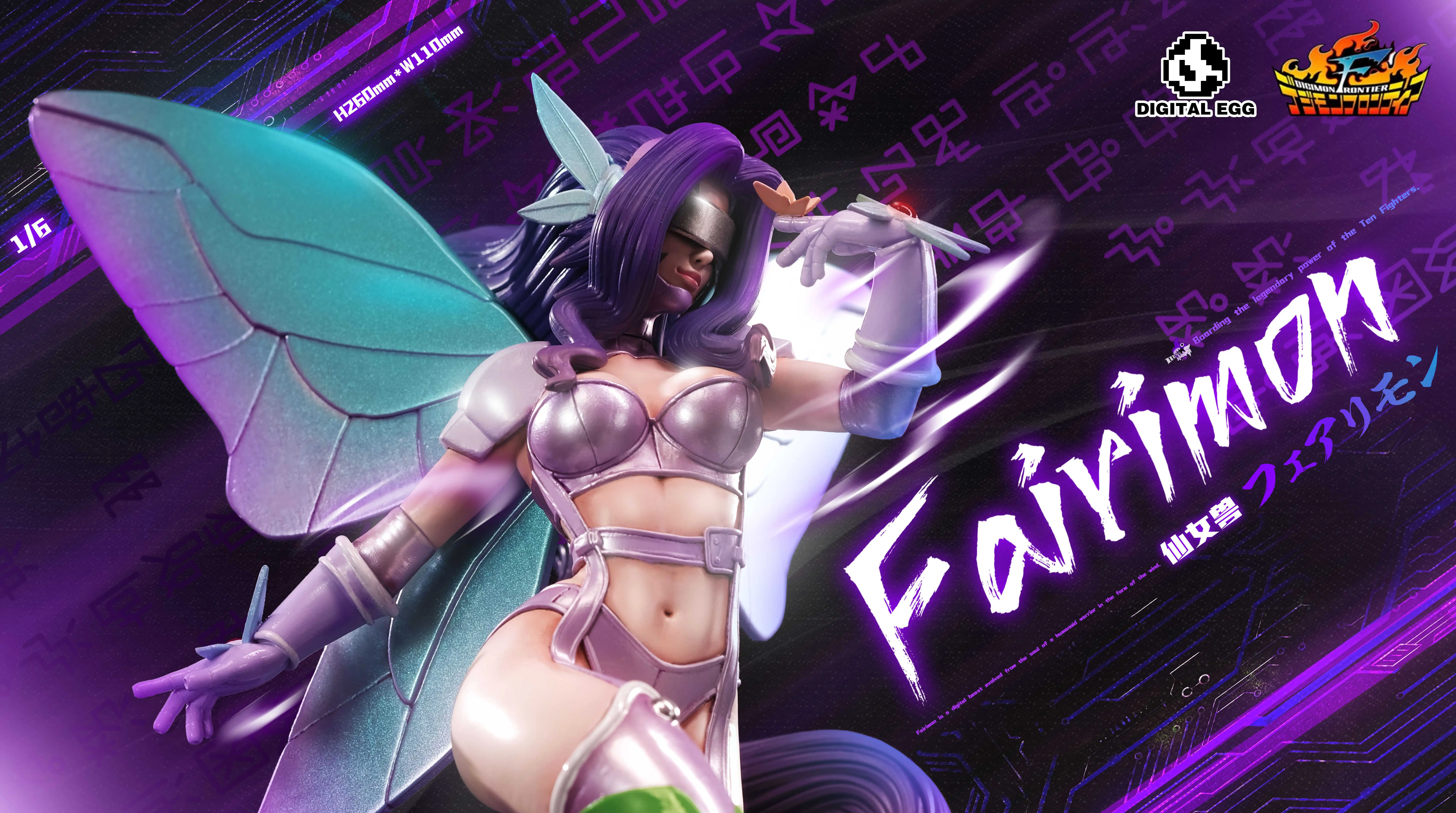 【Pre-sale】1/6 Scale Fairimon-Digimon Adventure-DE Studio