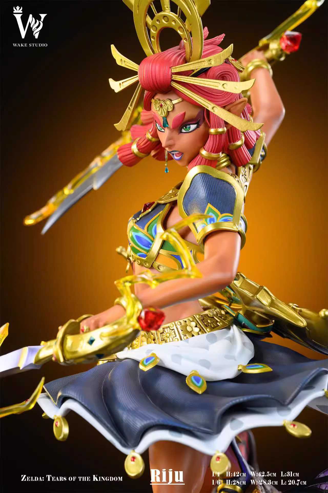 【Pre-sale closed】1/4 & 1/6 Scale Riju-The legend of Zelda-Wake Studio
