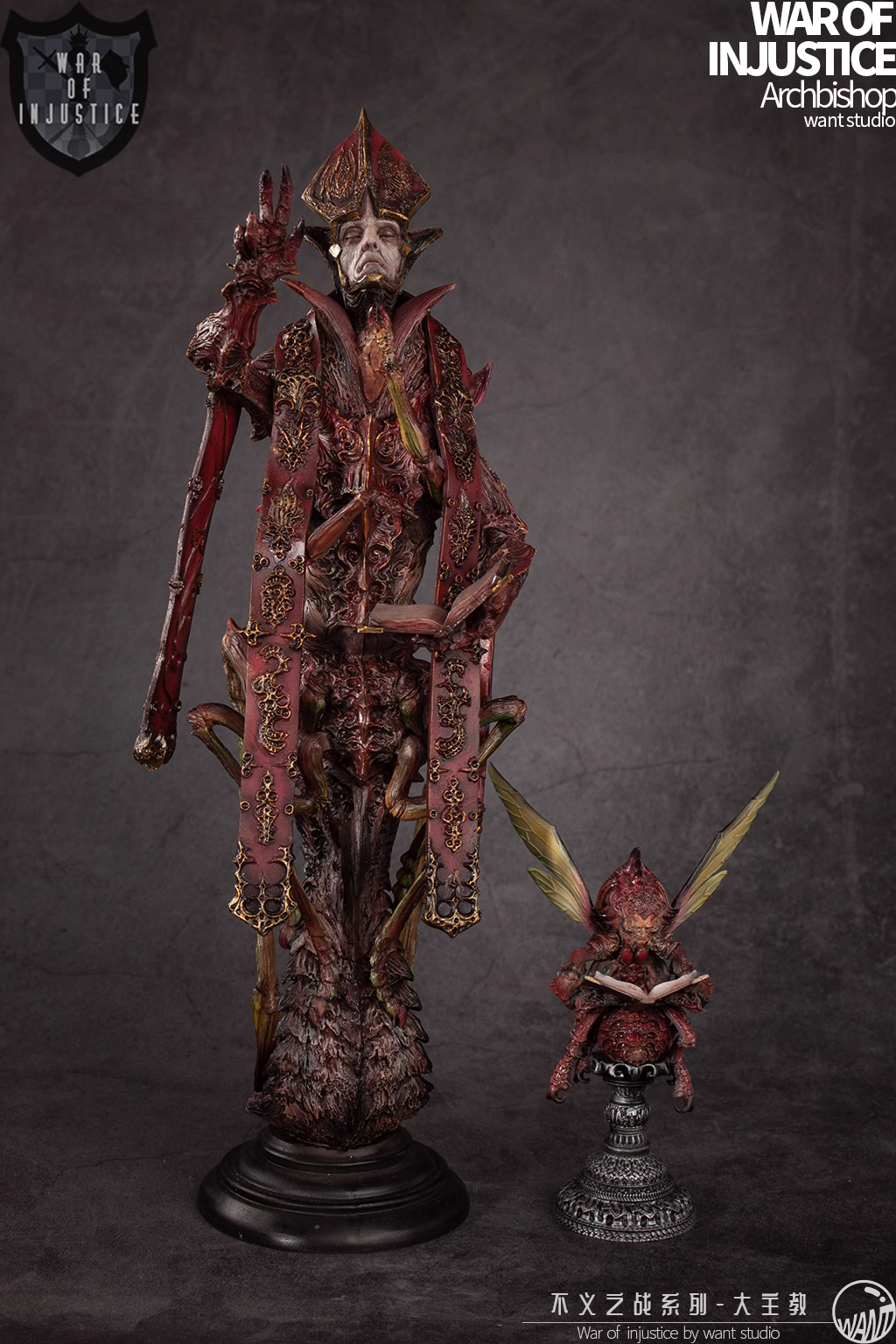 【Pre-sale】Bishop & Little Devil-War of Injustice-Want Studio