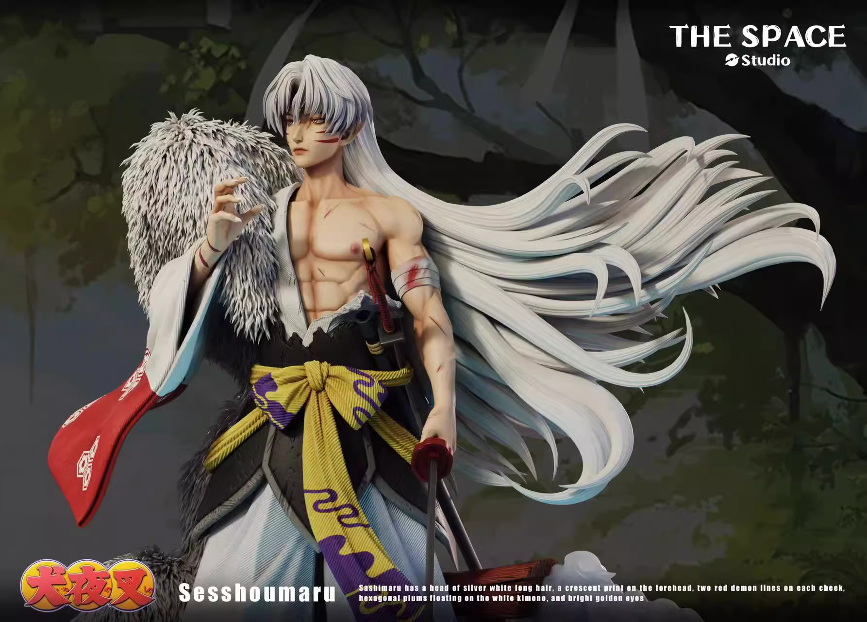 【Last one】1/6 Scale Sesshoumaru-Inuyasha-The Space Studio