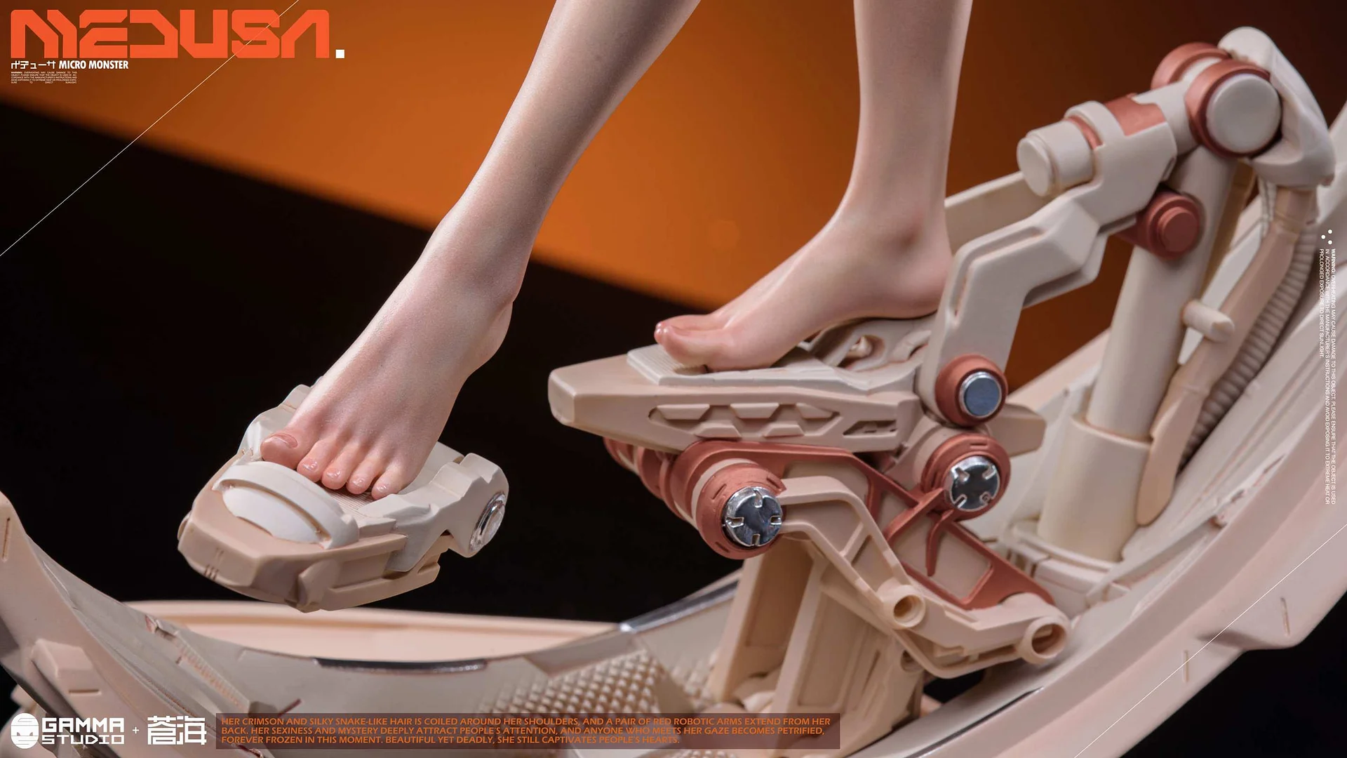 【Pre-sale】1/4 Scale Medusa-Micro Monster-GAMMA Studios