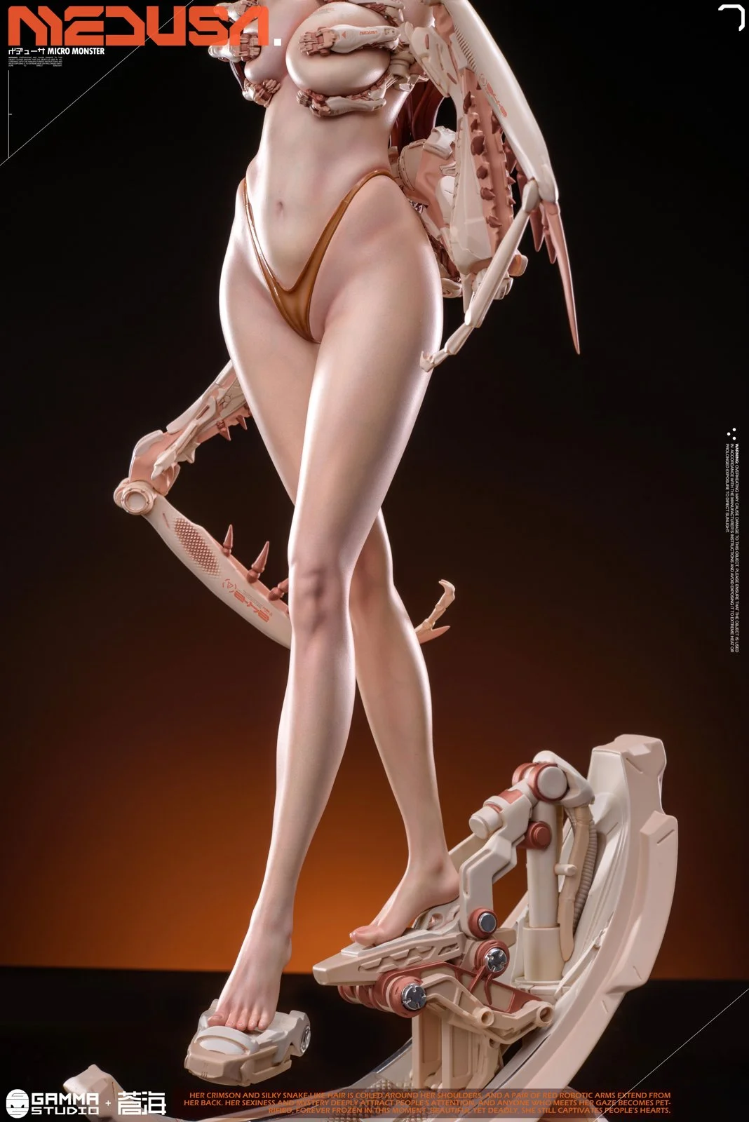 【Pre-sale】1/4 Scale Medusa-Micro Monster-GAMMA Studios