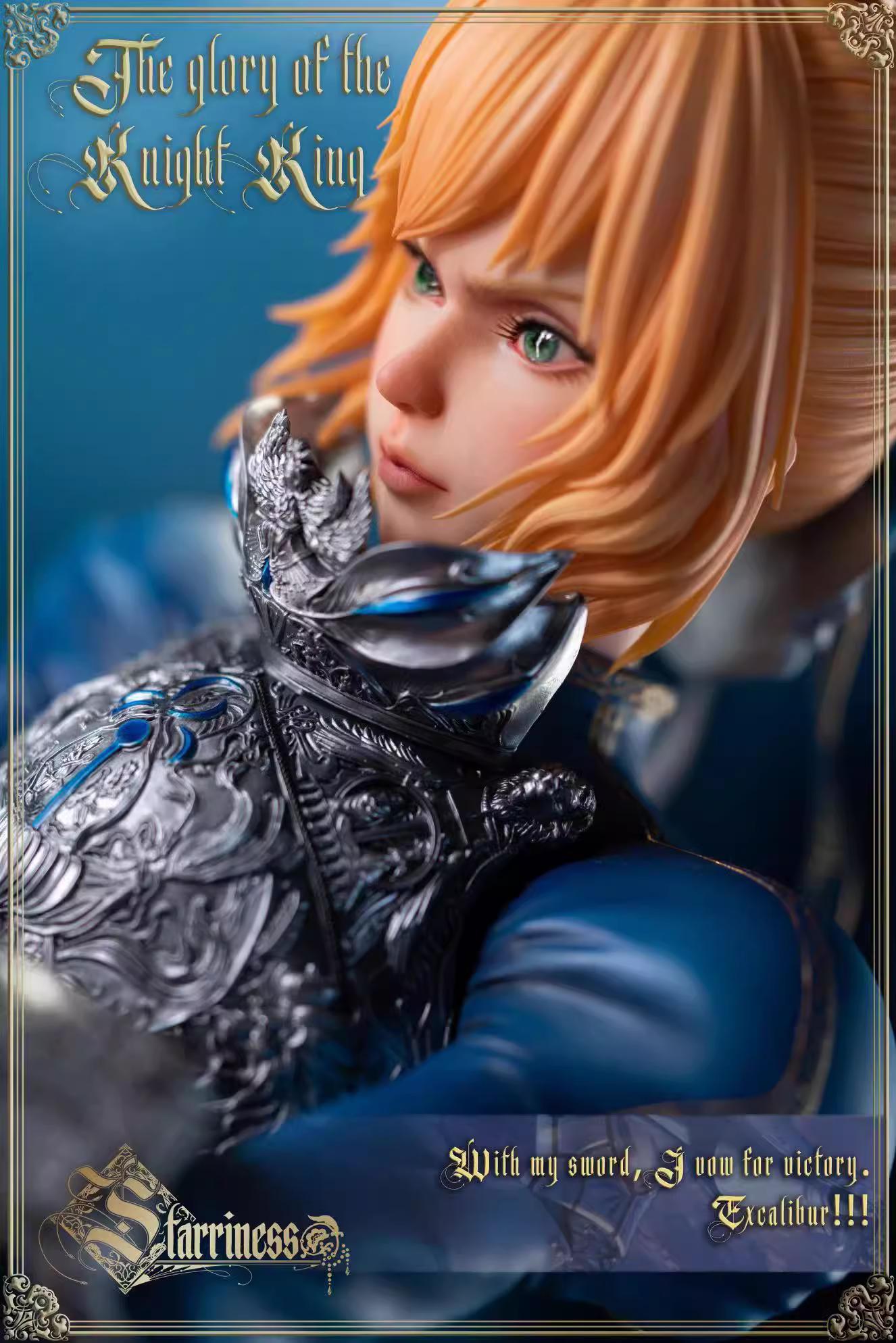 【Pre-sale】1/3 Scale The glory of the Knight King Servant Saber-Fate/stay night-Starriness Studio