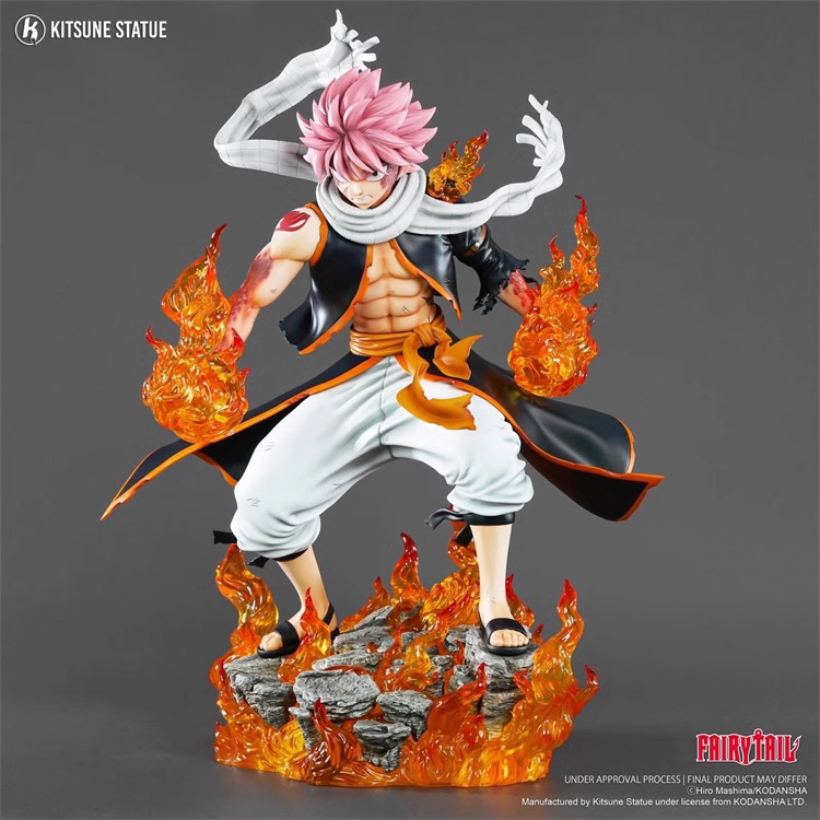 【Pre-sale】1/4 Scale Etherious • Natsu • Dragneel-Fairy Tail-Kitsune Statue