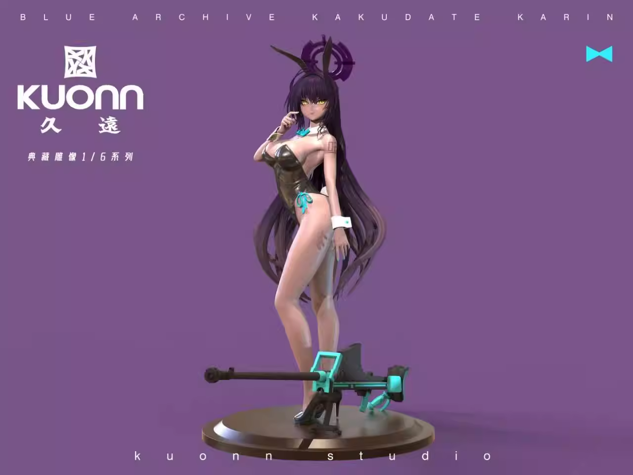 【Pre-sale】1/6 Scale Bunny Girl Version Karin-Blue Archive-KUONN & Zii.PROduction Studios