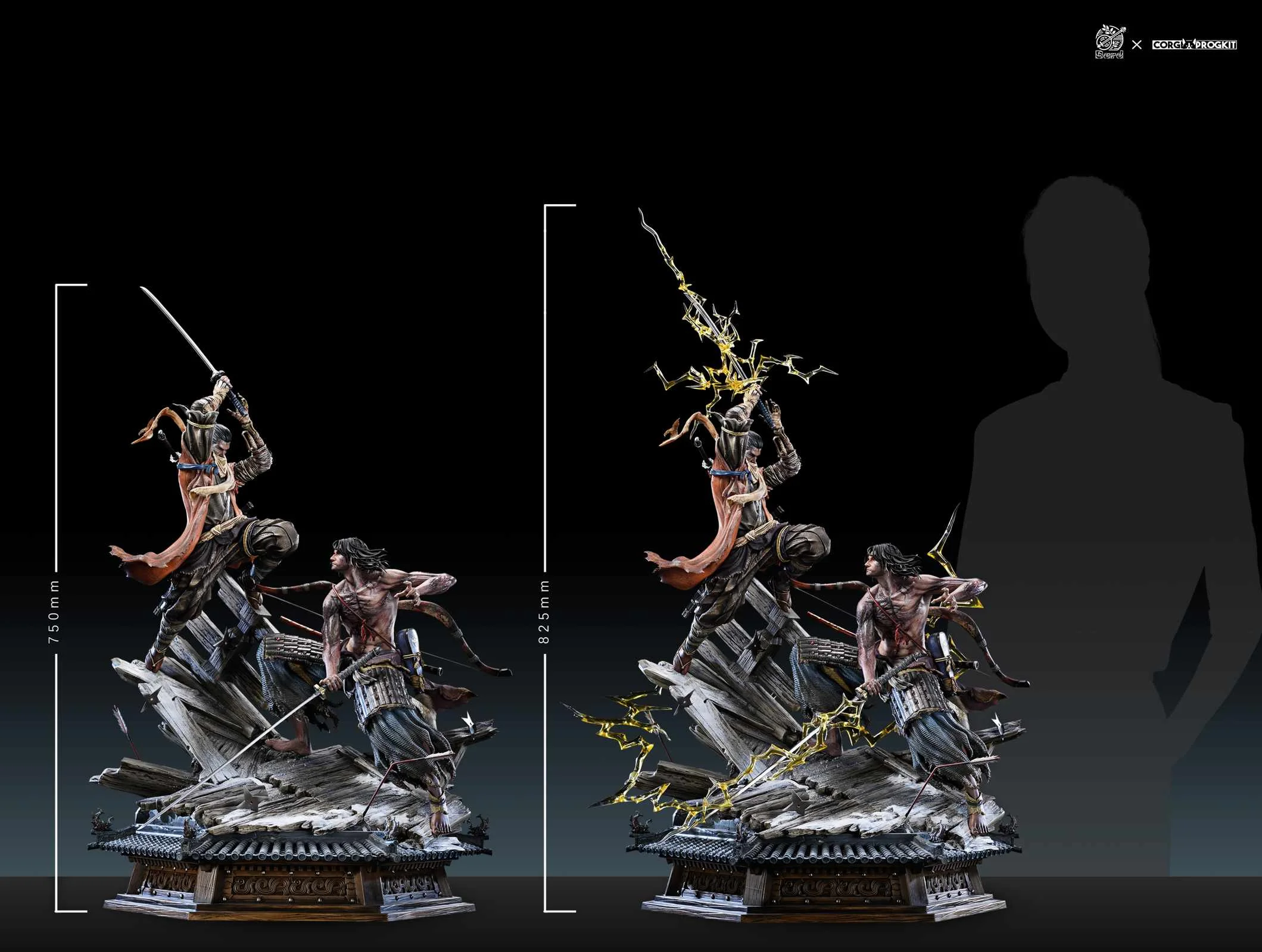 【Sold out】Sekiro VS Genichiro Ashina-Sekiro: Shadows Die Twice-Bard Studio
