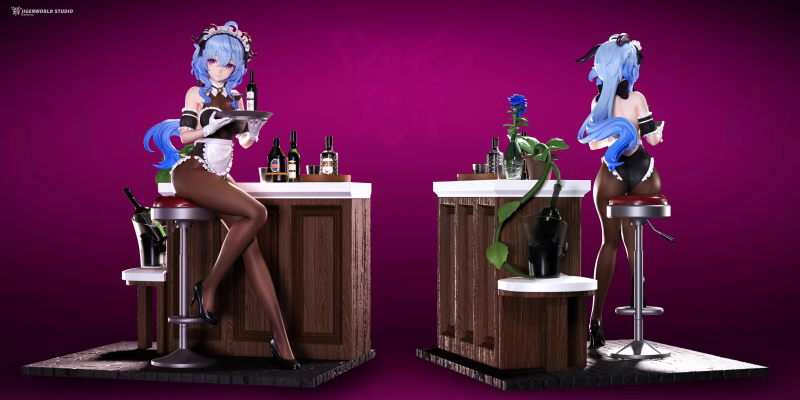 【Last one】1/6 Scale Ganyu & Keqing-Genshin Impact-JiGenWorld Studio