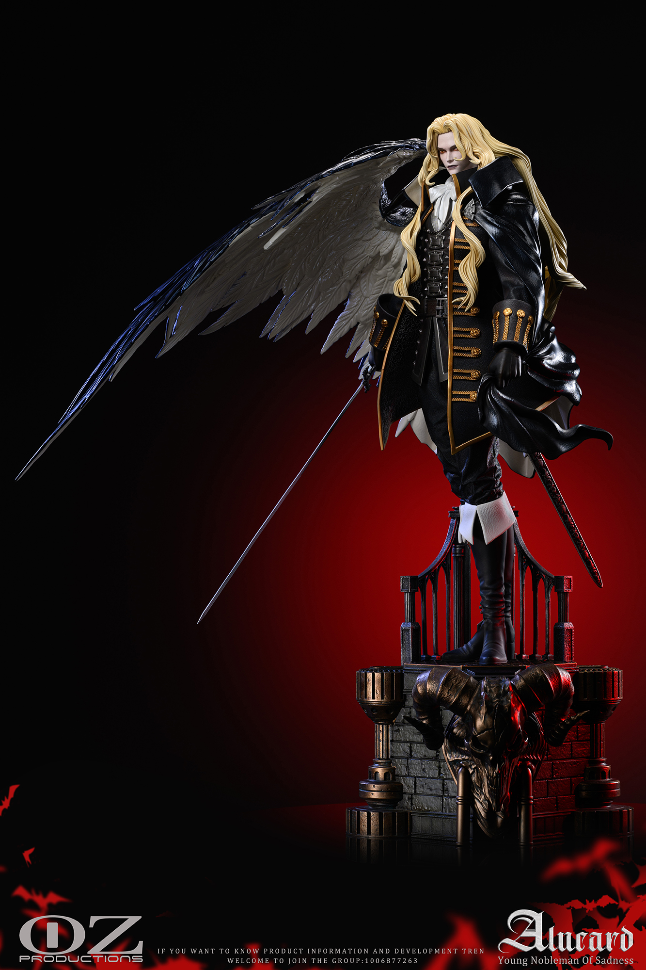 【Pre-sale】1/4 Scale Alucard-The Tragic Prince-Oz Production