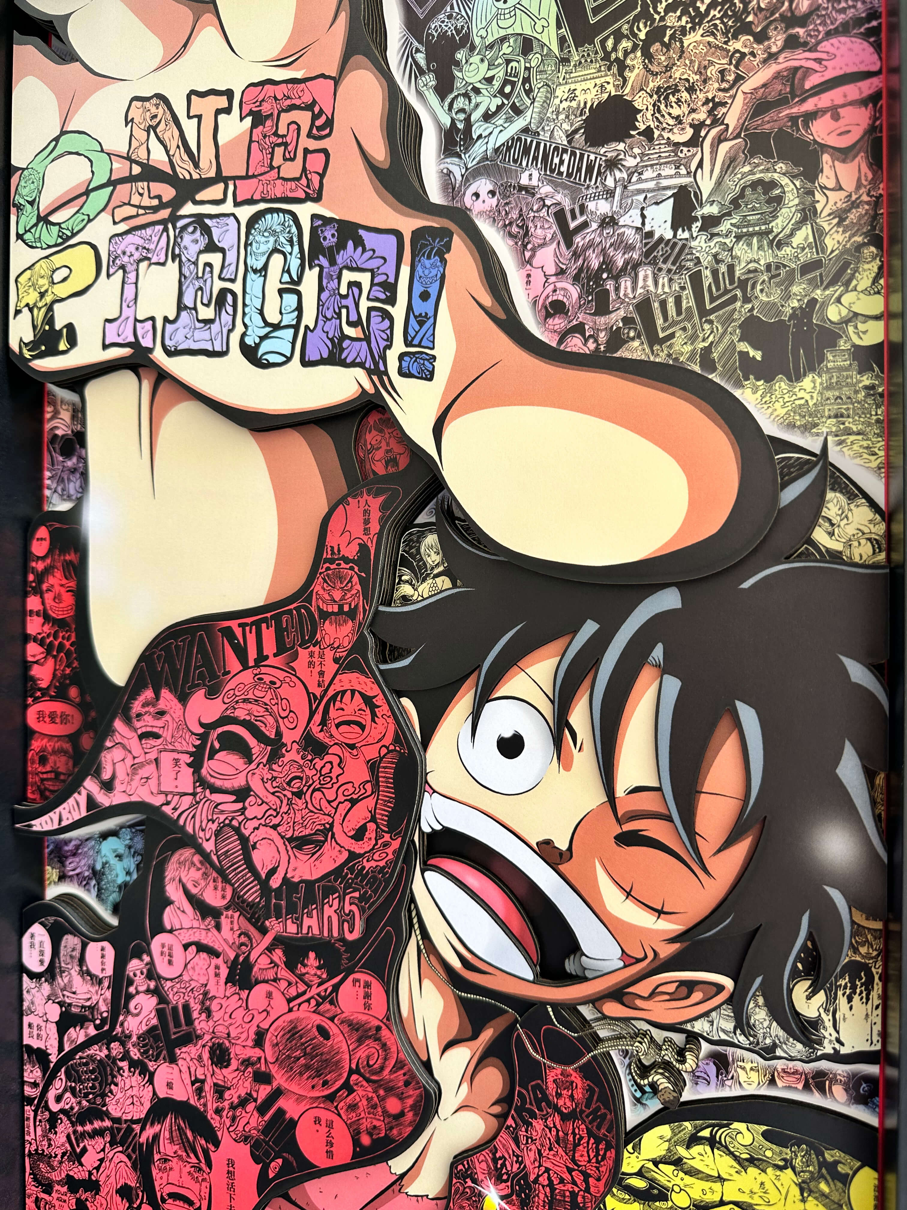【In stock】Decorative Painting of Luffy-Aotu Panda