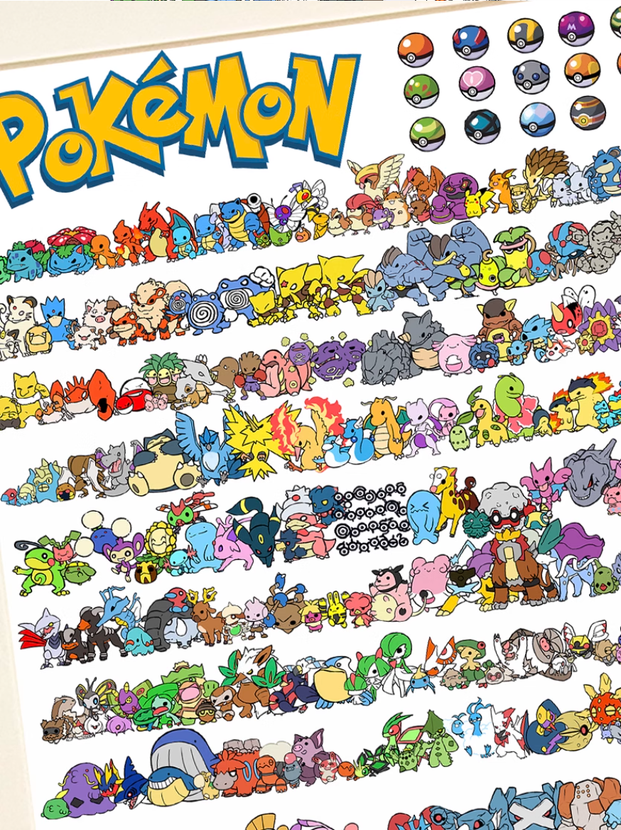 【Pre-sale】Decorative Painting of Pokemon-XingKong Studio