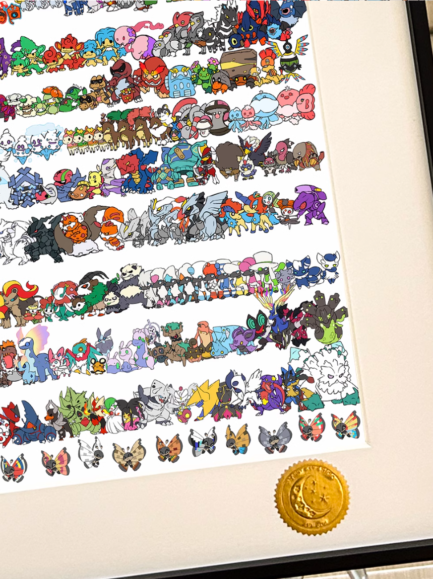 【Pre-sale】Decorative Painting of Pokemon-XingKong Studio