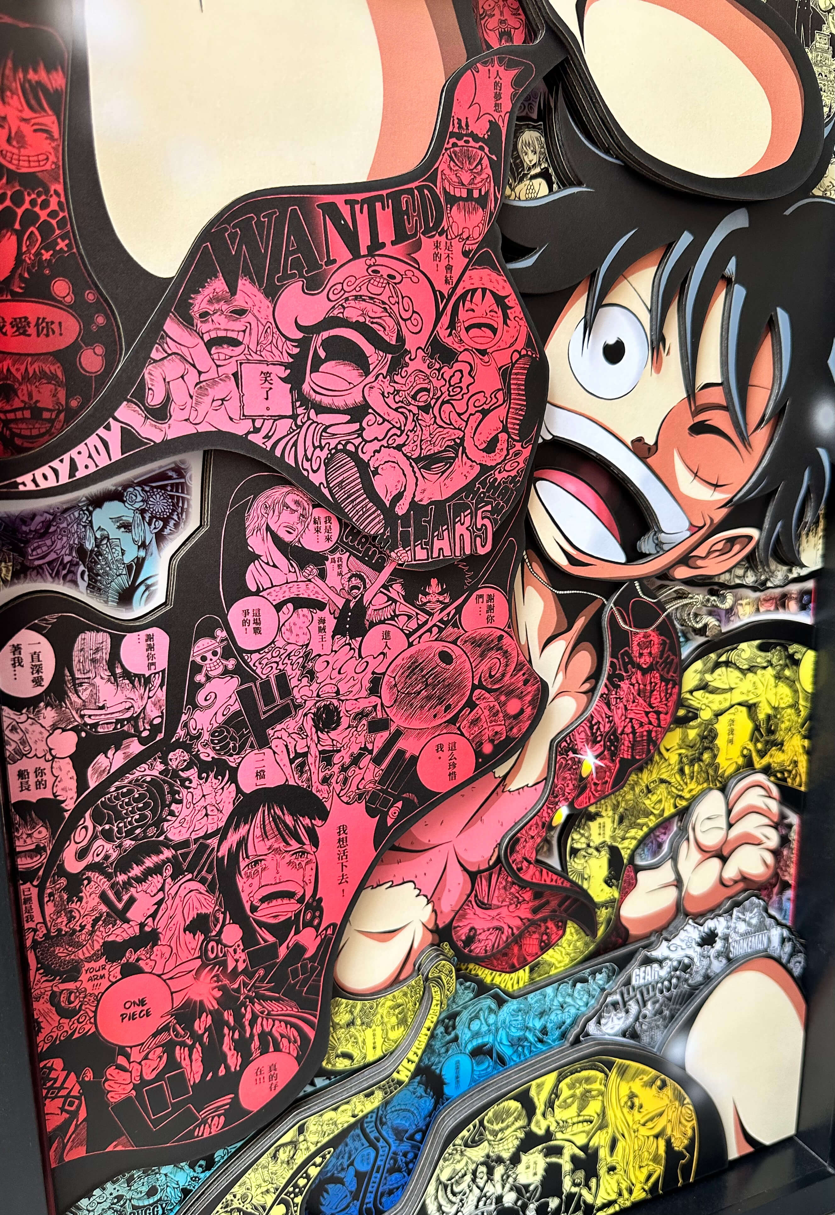 【In stock】Decorative Painting of Luffy-Aotu Panda