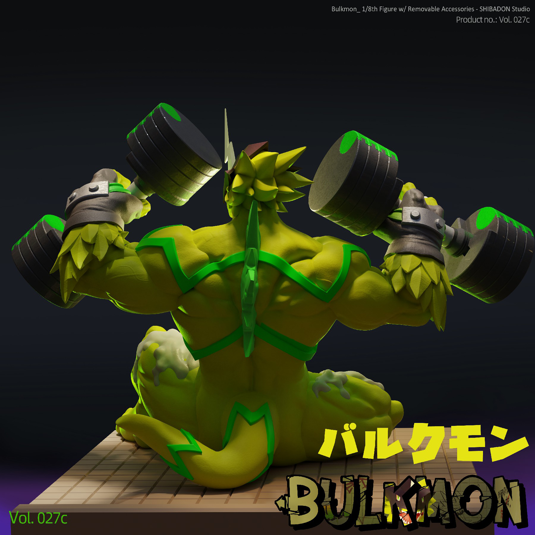 【Sold out】1/8 Scale Bulkmon-Other series-Shibadon Studio
