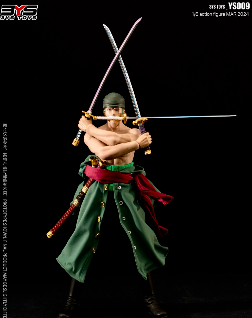 【Pre-sale】1/6 Scale Zoro-3YS TOYS Studio