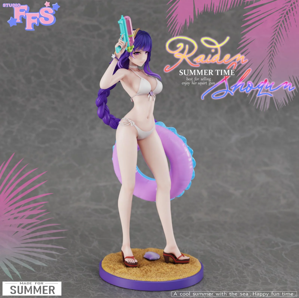 【Sold out no more】Swimsuit Ver. Yae Miko & Raiden Shogun-Genshin Impact-FFS Studio