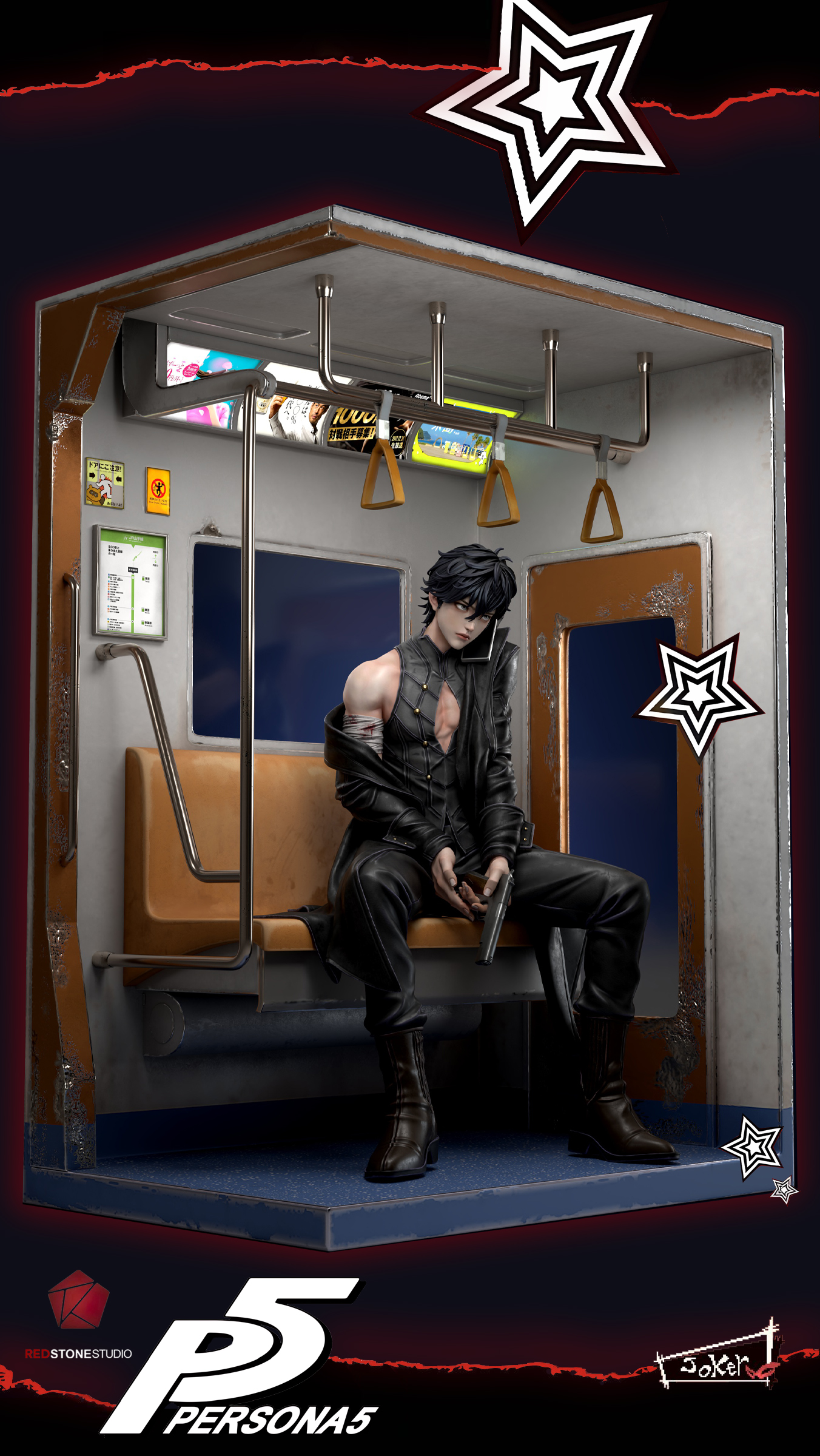 【Sold out】1/6 Scale JOKER-Persona 5-Red Stone Studio