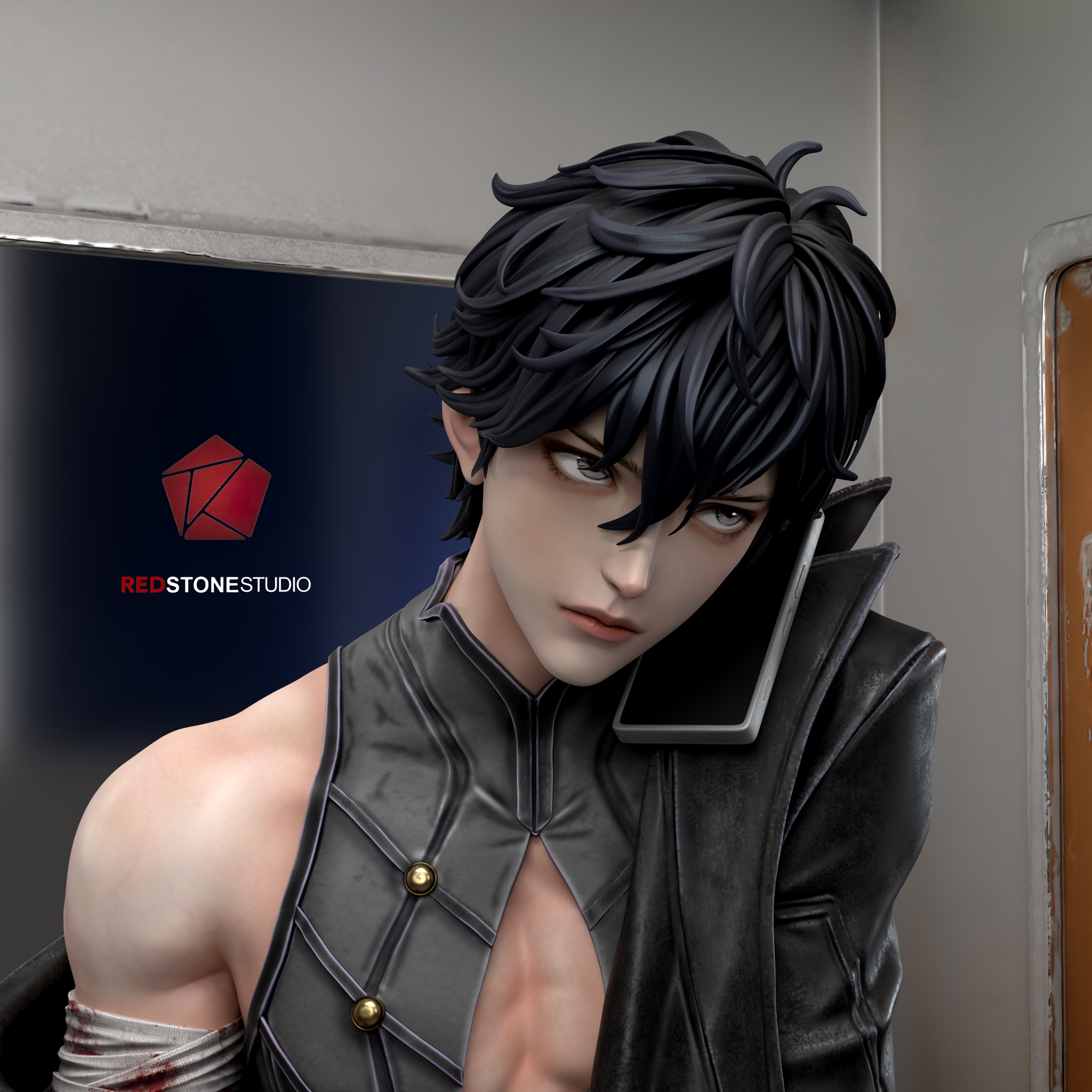 【Sold out】1/6 Scale JOKER-Persona 5-Red Stone Studio