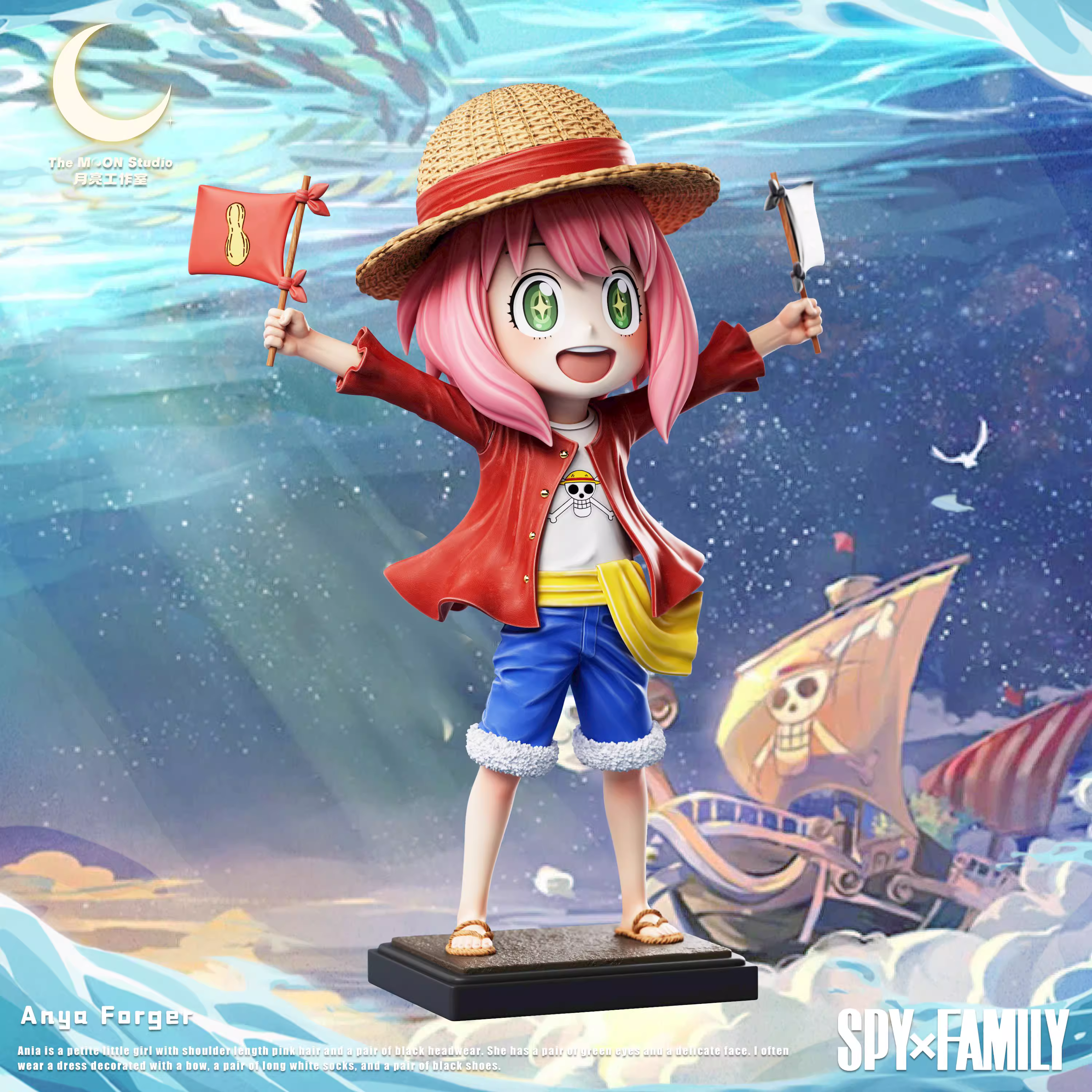 【In stock】Anya COS Luffy-The Moon Studio