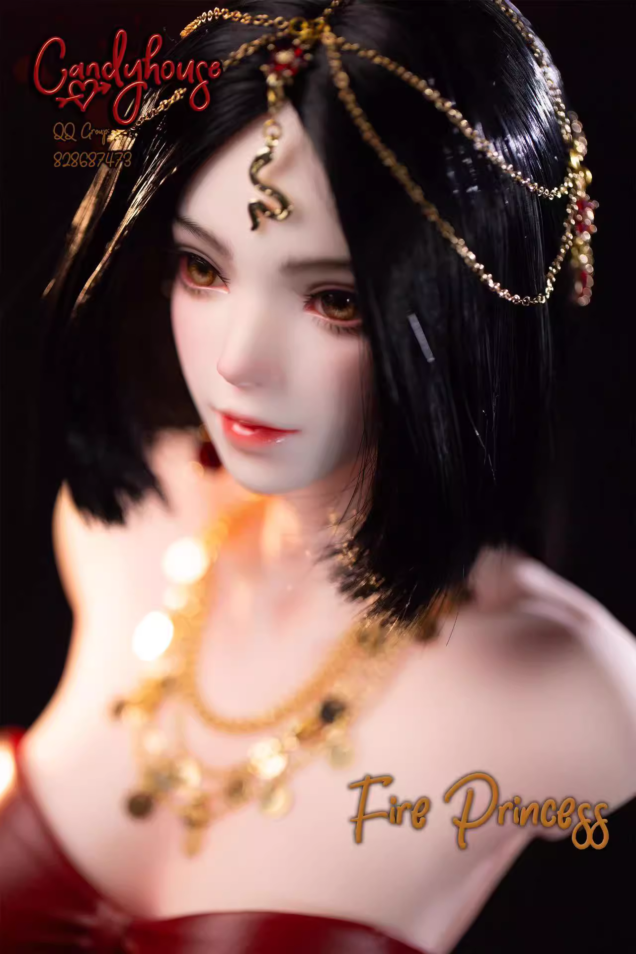 【Pre-sale】1/3 Scale Fire Princess Bust-Other Series-CandyHouse Studio