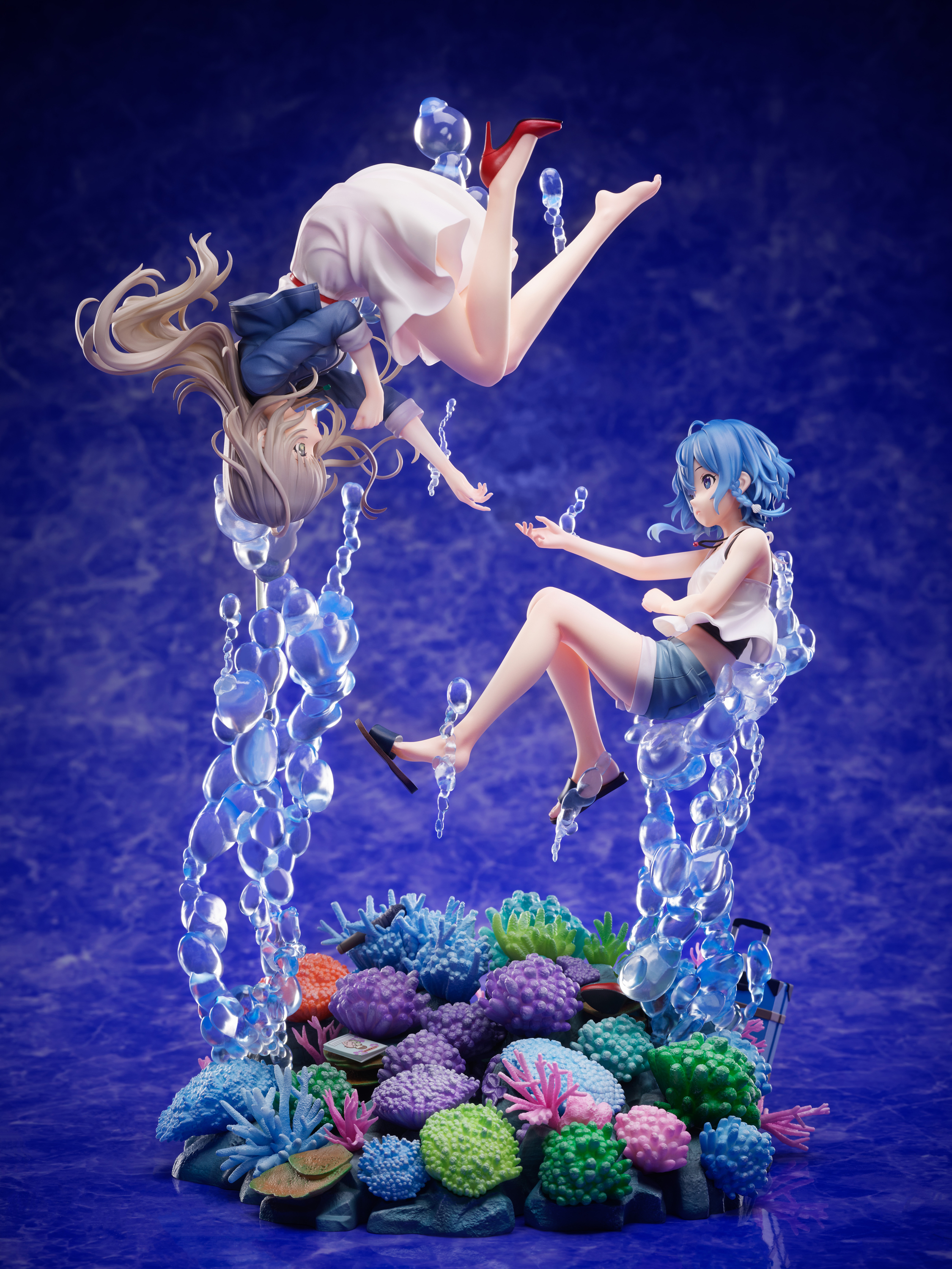 【In stock】1/7 Scale Kukuru Misakino & Fūka Miyazawa-The Aquatope on White Sand-F:NEX