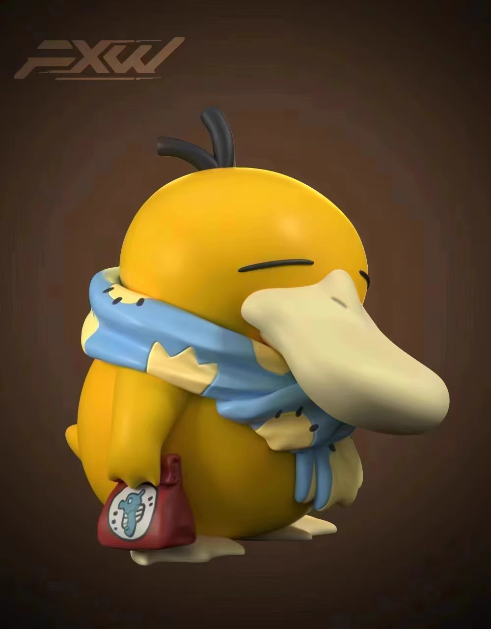 【Sold out】Do Not Want to Work Psyduck-Pokemon-FXW Studio