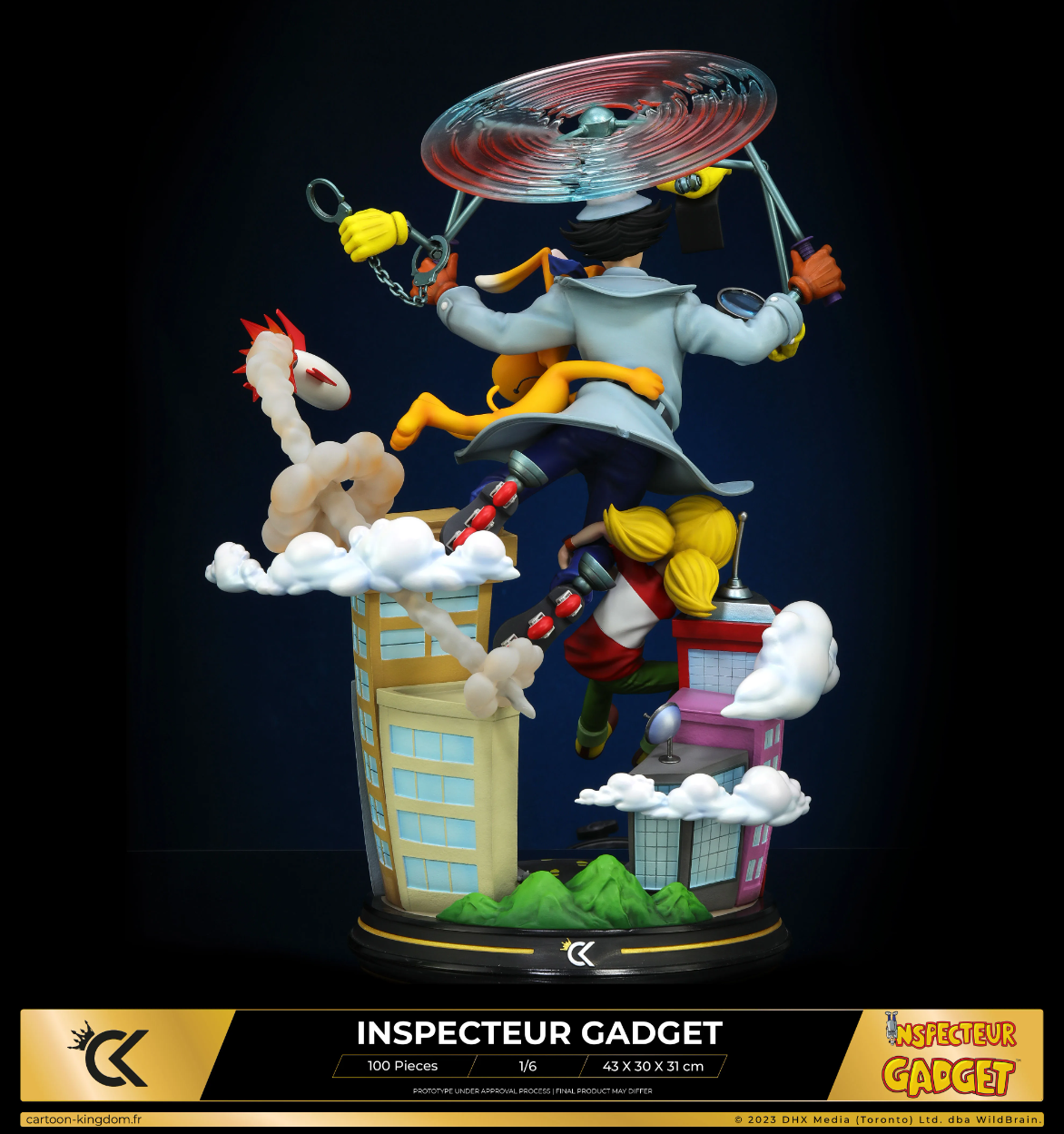 【Pre-sale】1/6 Scale Gadget & Penny-Inspector Gadget-Cartoon Kingdom Studio