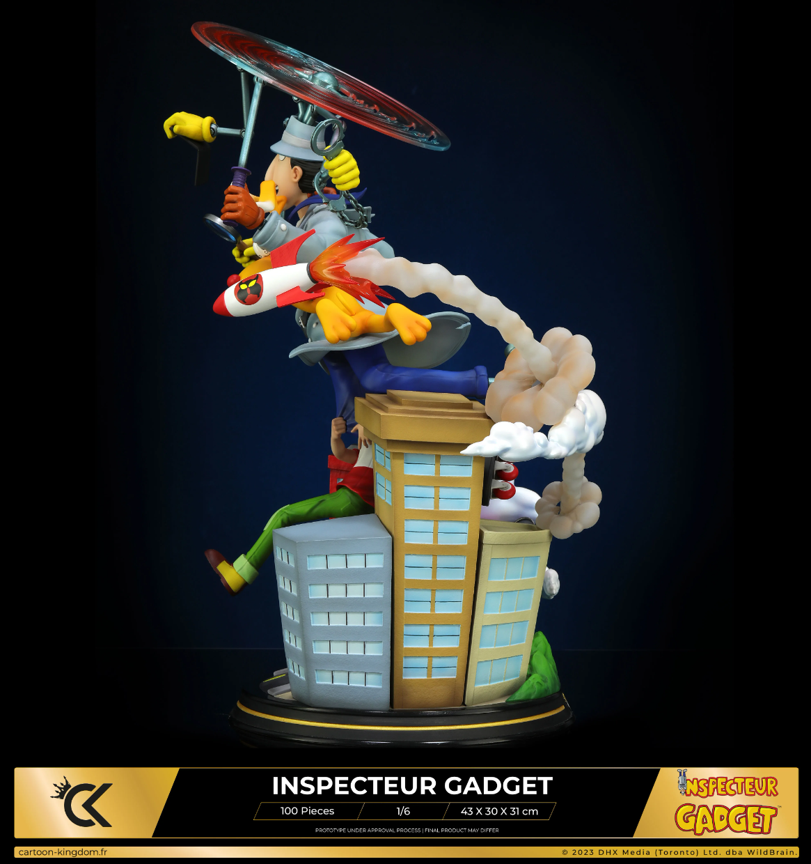 【Pre-sale】1/6 Scale Gadget & Penny-Inspector Gadget-Cartoon Kingdom Studio